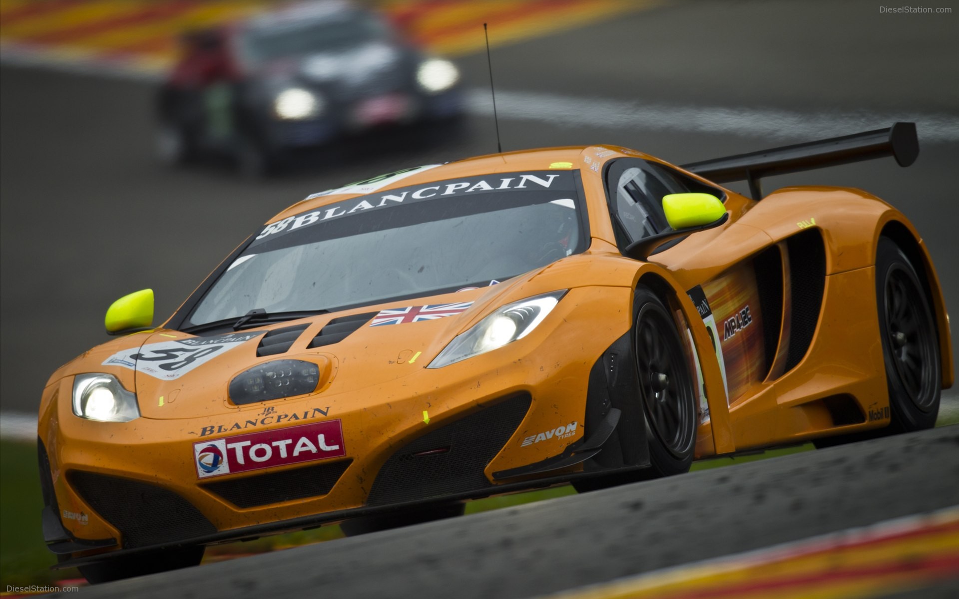 McLaren MP4-12C GT3 at 24 Hours of Spa 2011 McLaren MP4-12C GT3 at 24 Hours of Spa 2011