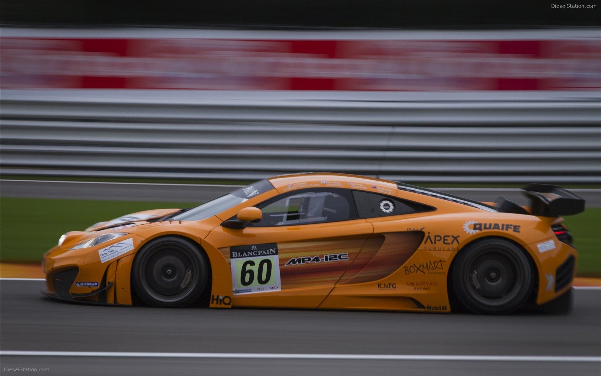McLaren MP4-12C GT3 at 24 Hours of Spa 2011 McLaren MP4-12C GT3 at 24 Hours of Spa 2011