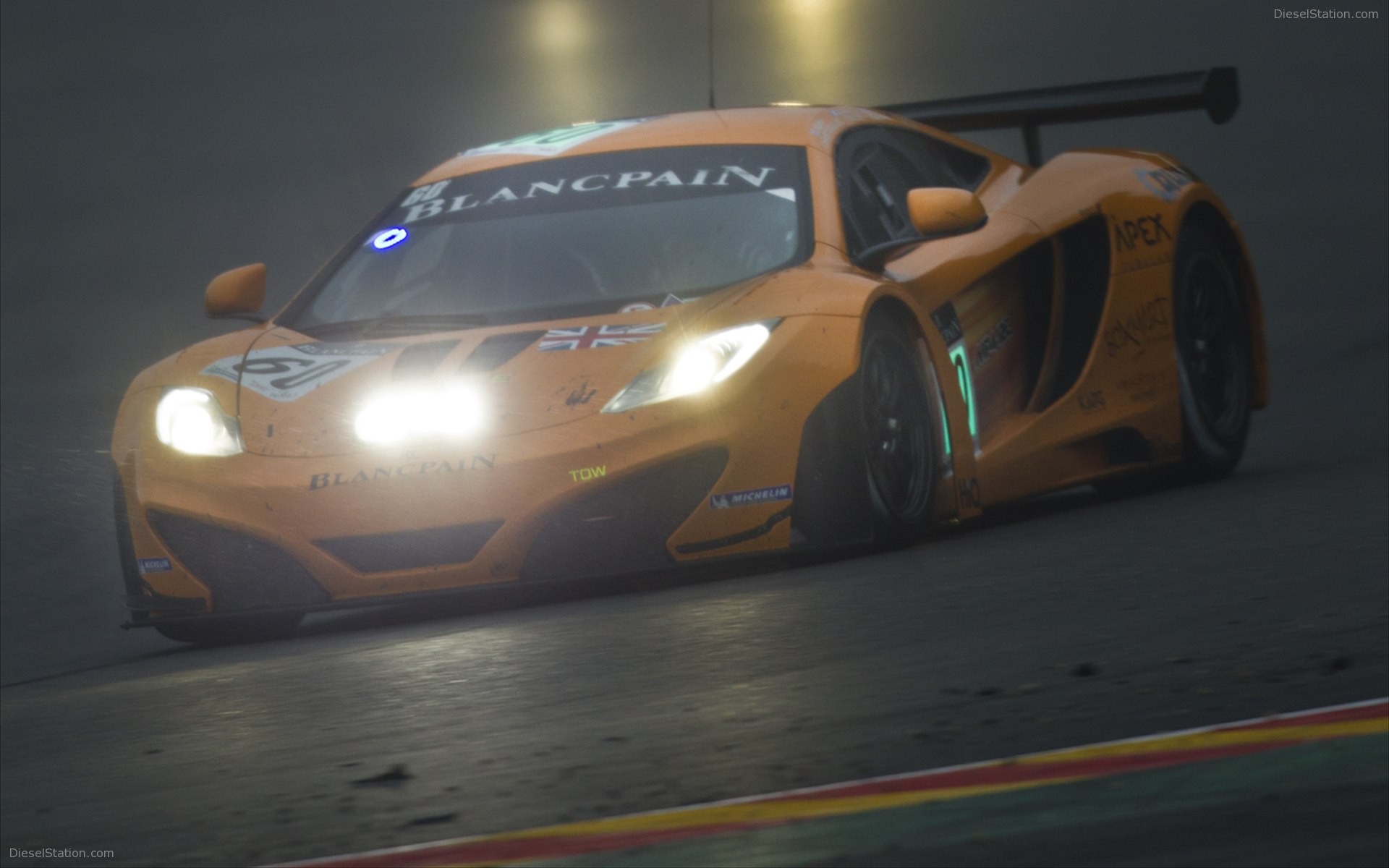 McLaren MP4-12C GT3 at 24 Hours of Spa 2011 McLaren MP4-12C GT3 at 24 Hours of Spa 2011