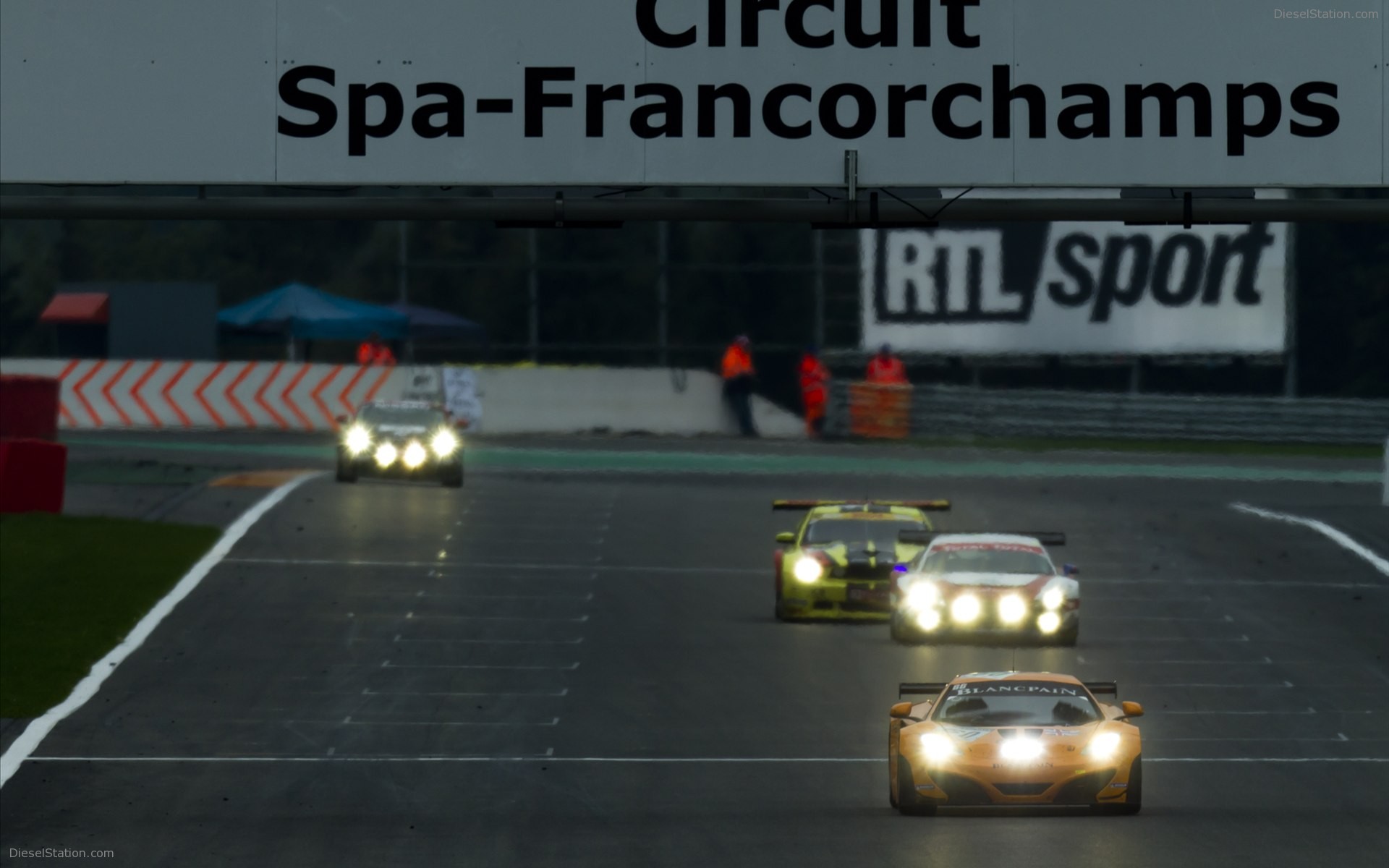McLaren MP4-12C GT3 at 24 Hours of Spa 2011 McLaren MP4-12C GT3 at 24 Hours of Spa 2011