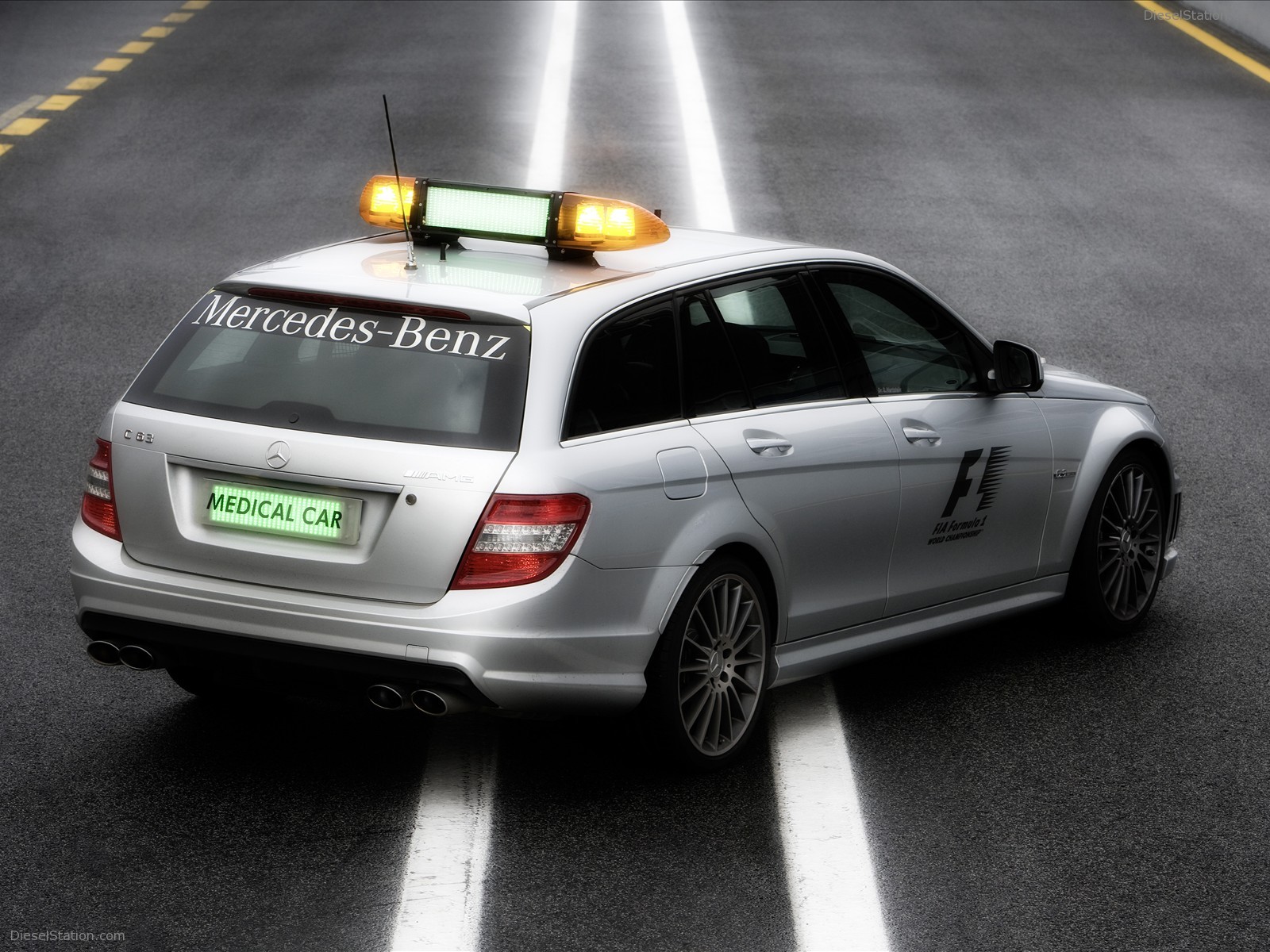 2009 Mercedes Benz C 63 AMG F1 Medical Car