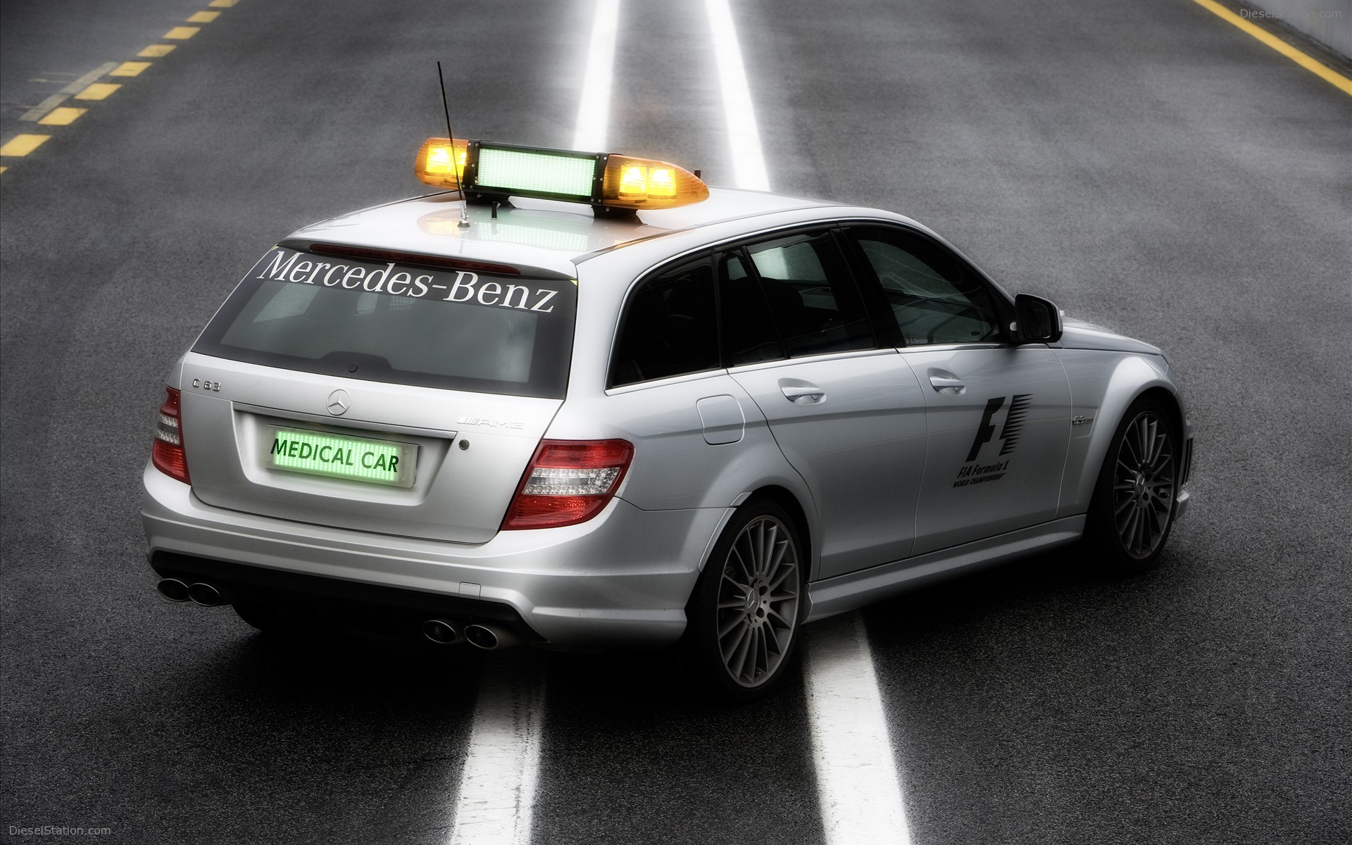 2009 Mercedes Benz C 63 AMG F1 Medical Car