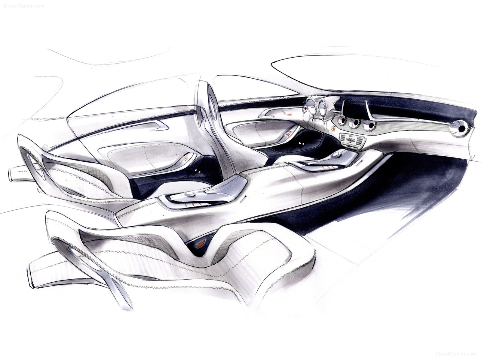 Mercedes Benz Concept Style Coupe 2012