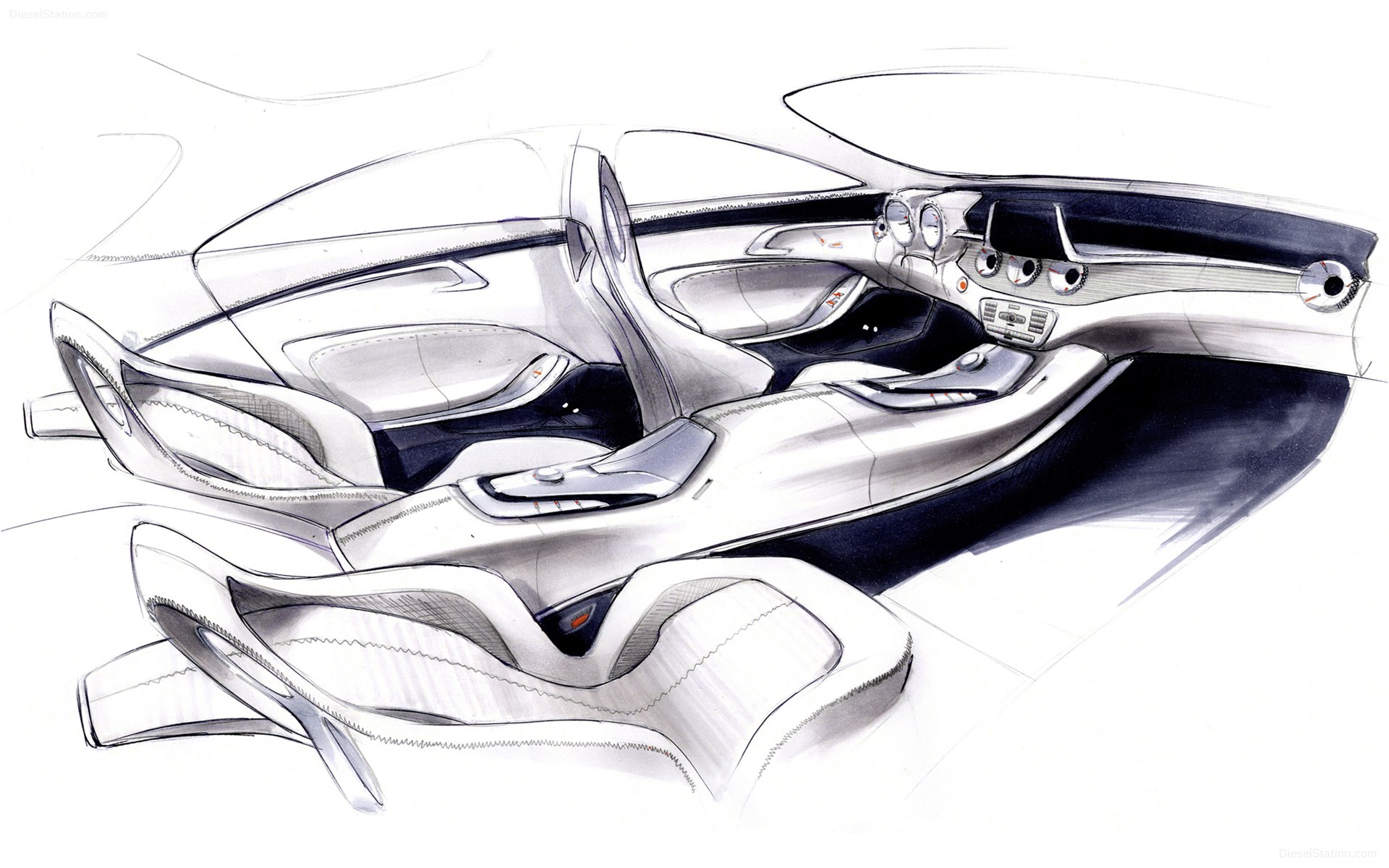Mercedes Benz Concept Style Coupe 2012
