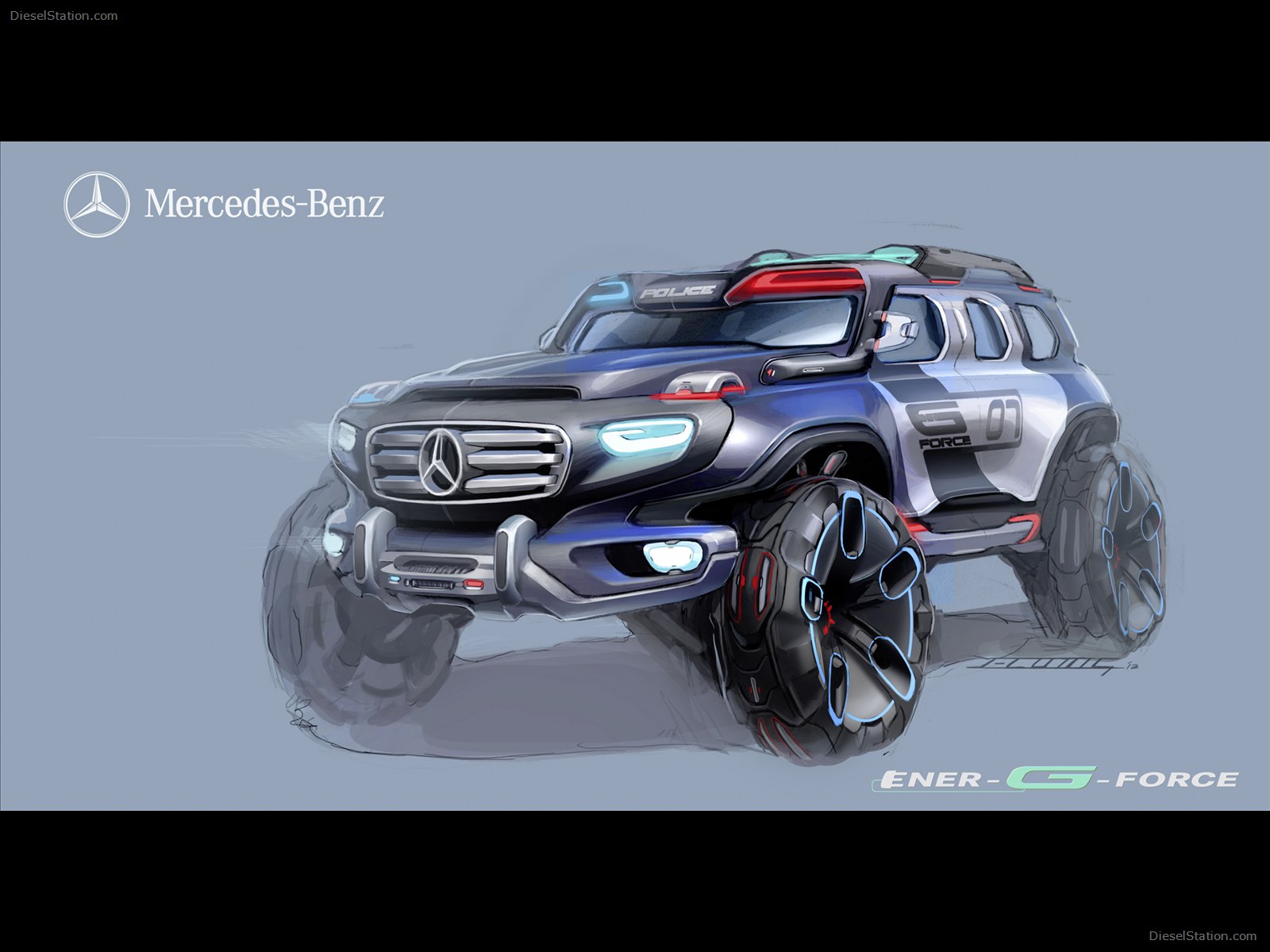 Mercedes Benz Ener-G-Force Concept 2012 Mercedes Benz Ener-G-Force Concept 2012