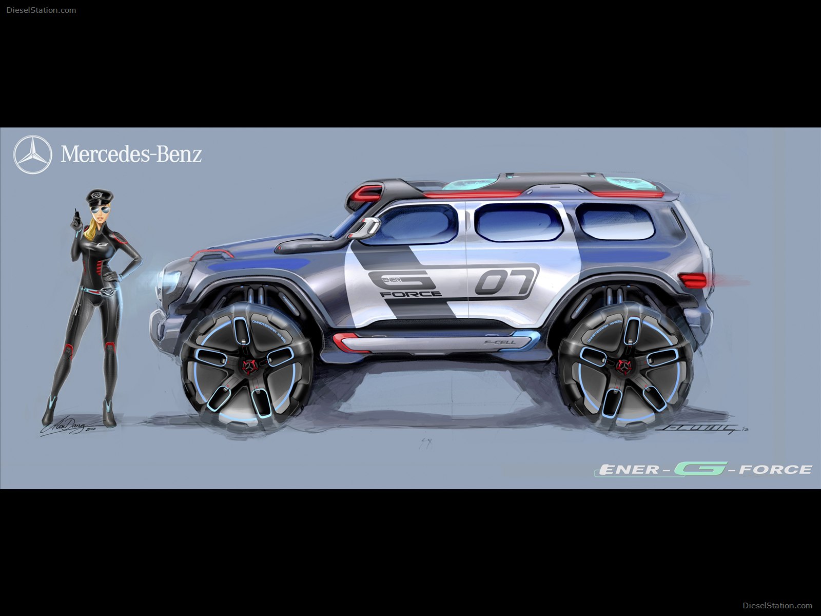 Mercedes Benz Ener-G-Force Concept 2012