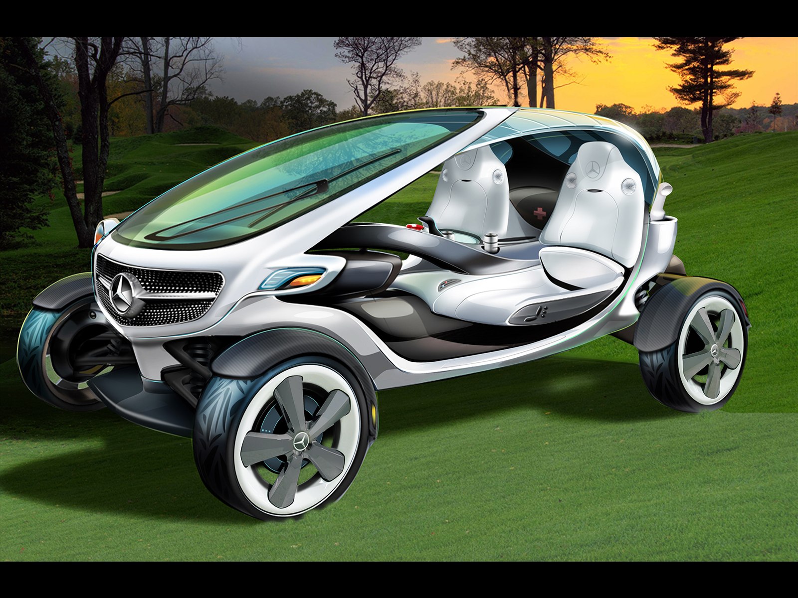 Mercedes-Benz Vision Golf Cart 2013
