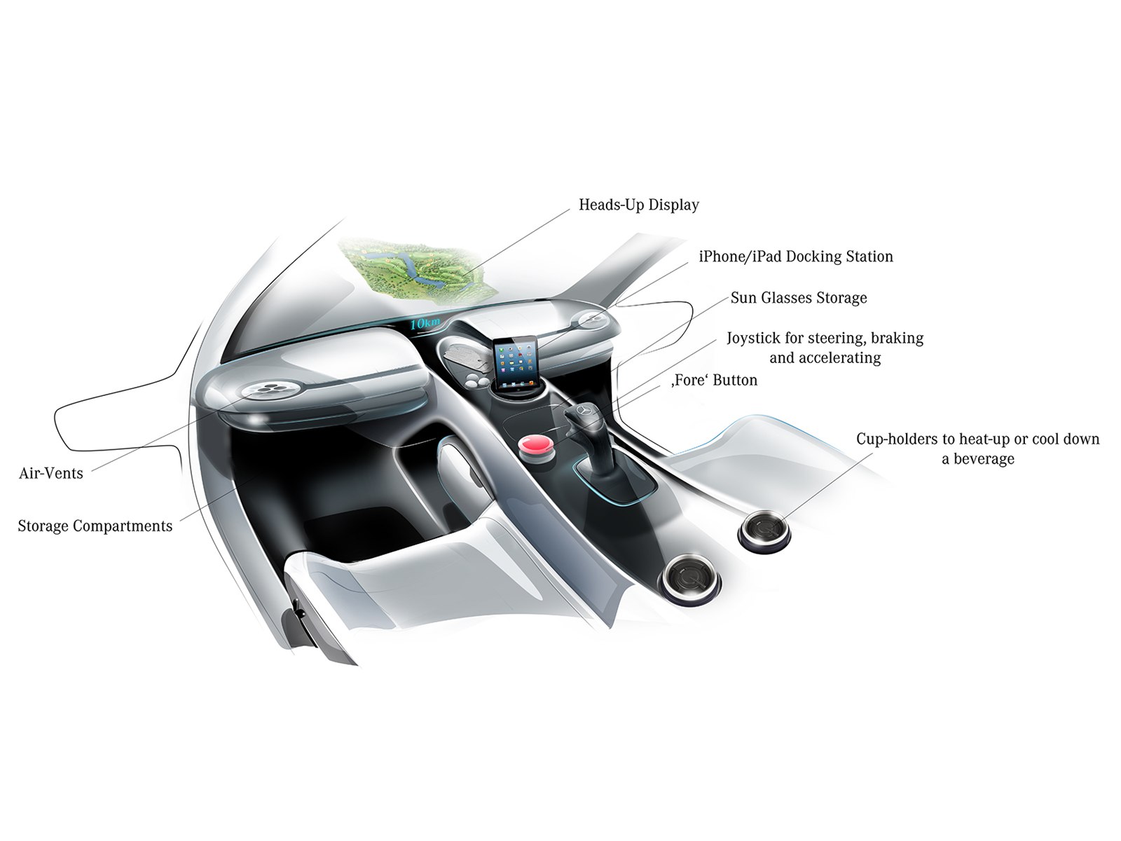 Mercedes-Benz Vision Golf Cart 2013