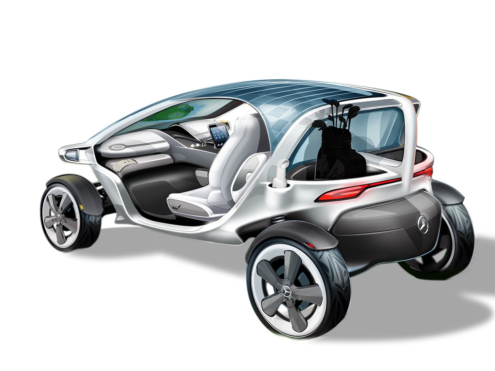 Mercedes-Benz Vision Golf Cart 2013