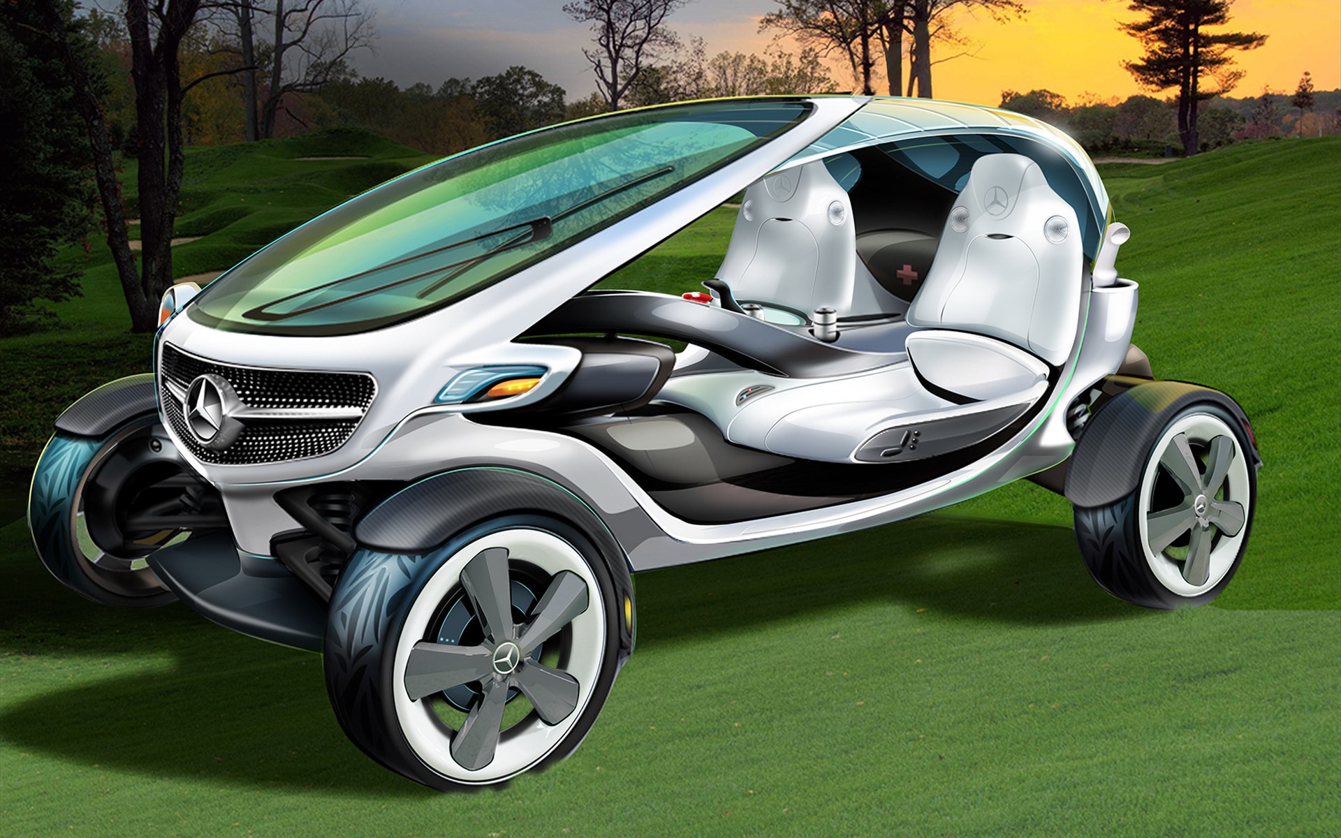 Mercedes-Benz Vision Golf Cart 2013