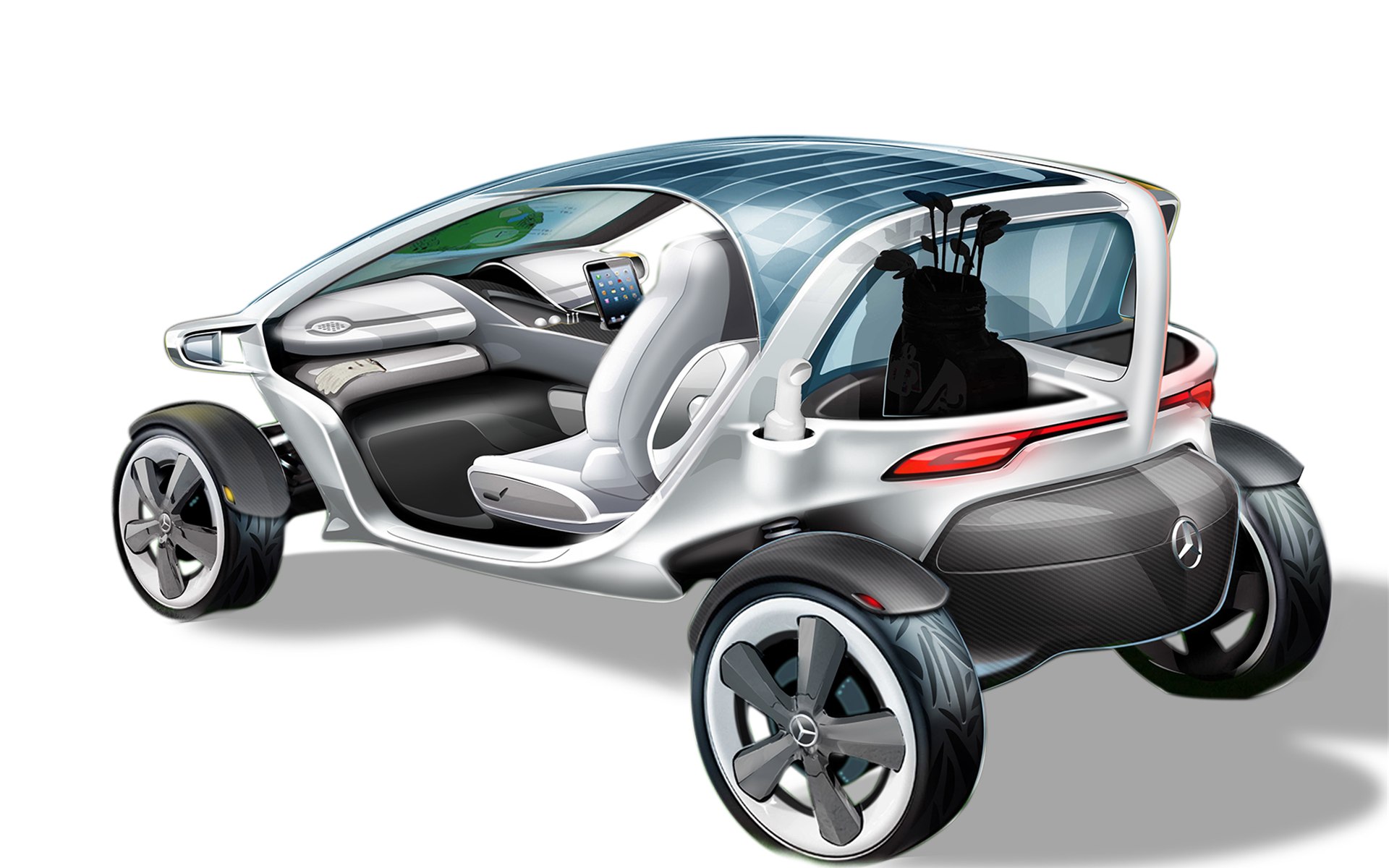Mercedes-Benz Vision Golf Cart 2013