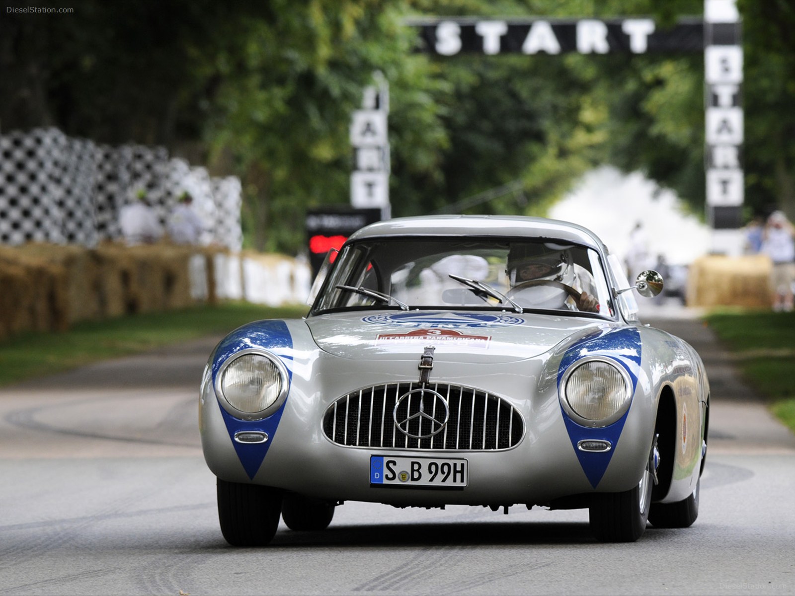 Mercedes at Goodwood Festival of Speed 2012