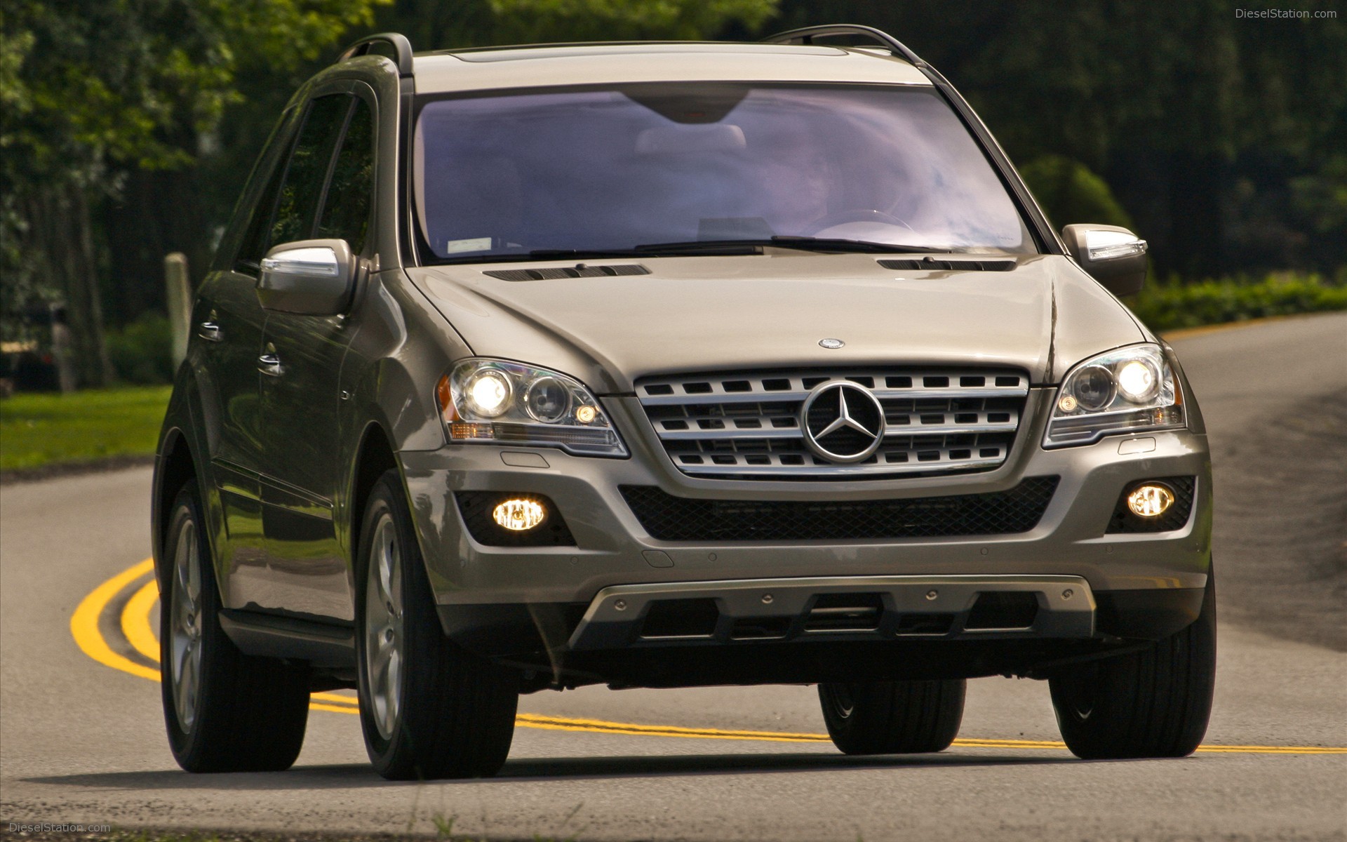 Mercedes Benz Ml320 Bluetec 2009 Widescreen Exotic Car Picture 07 Of 22 Diesel Station 