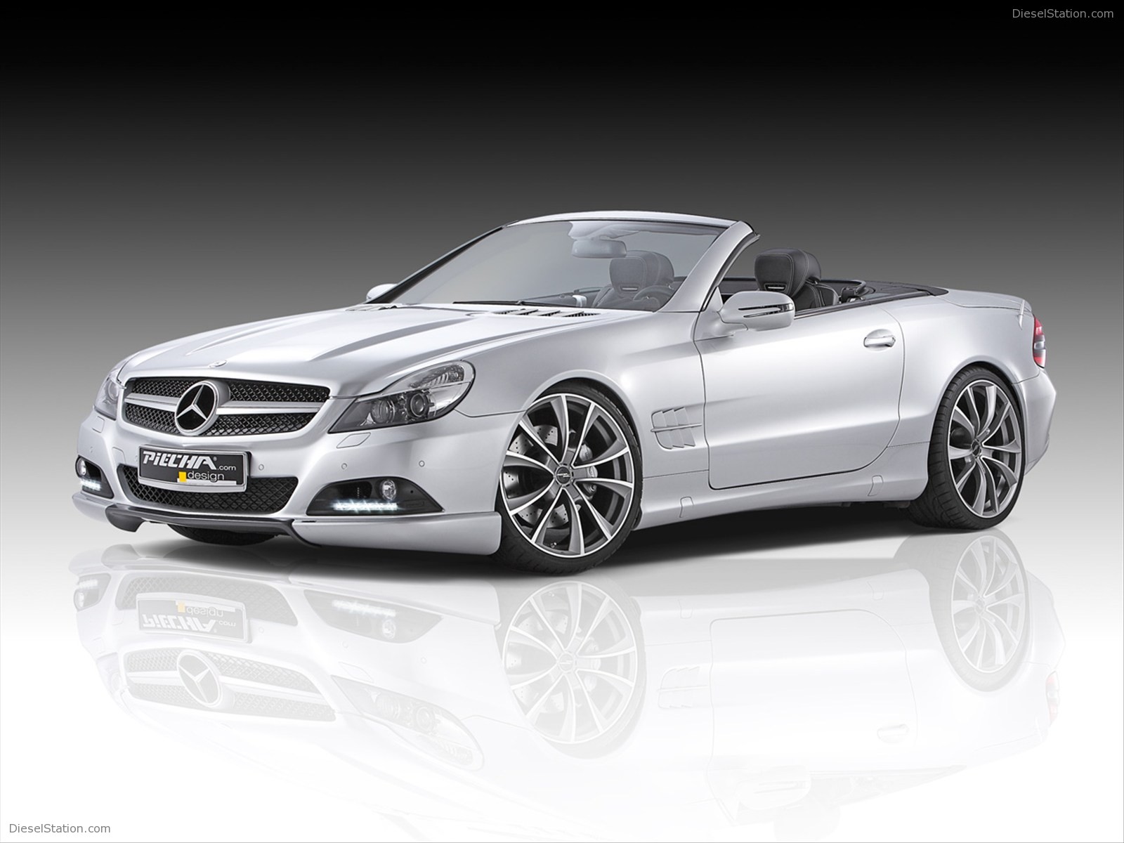 Mercedes Benz SL R230 Facelift by Piecha Design