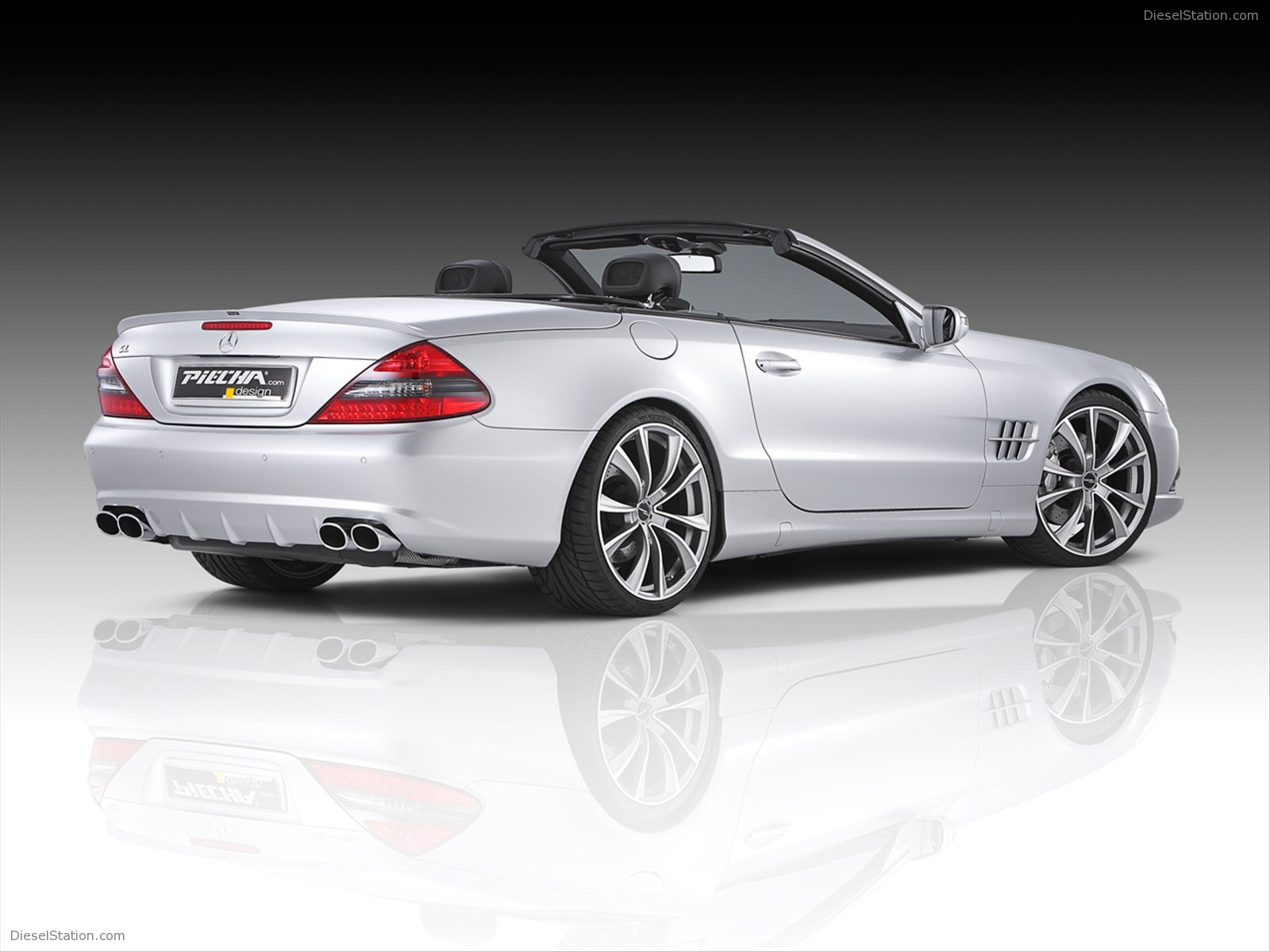 Mercedes Benz SL R230 Facelift by Piecha Design