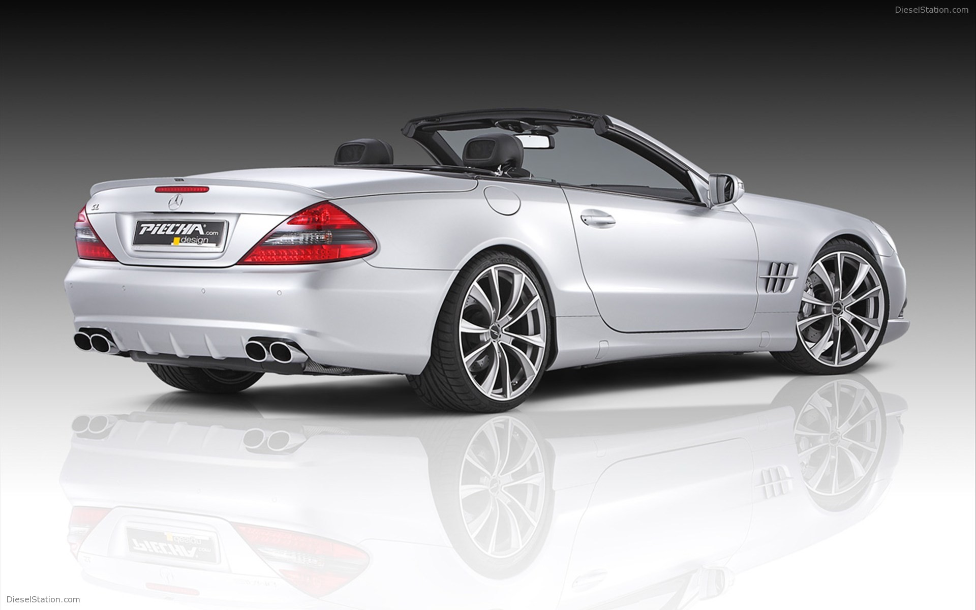 Mercedes Benz SL R230 Facelift by Piecha Design