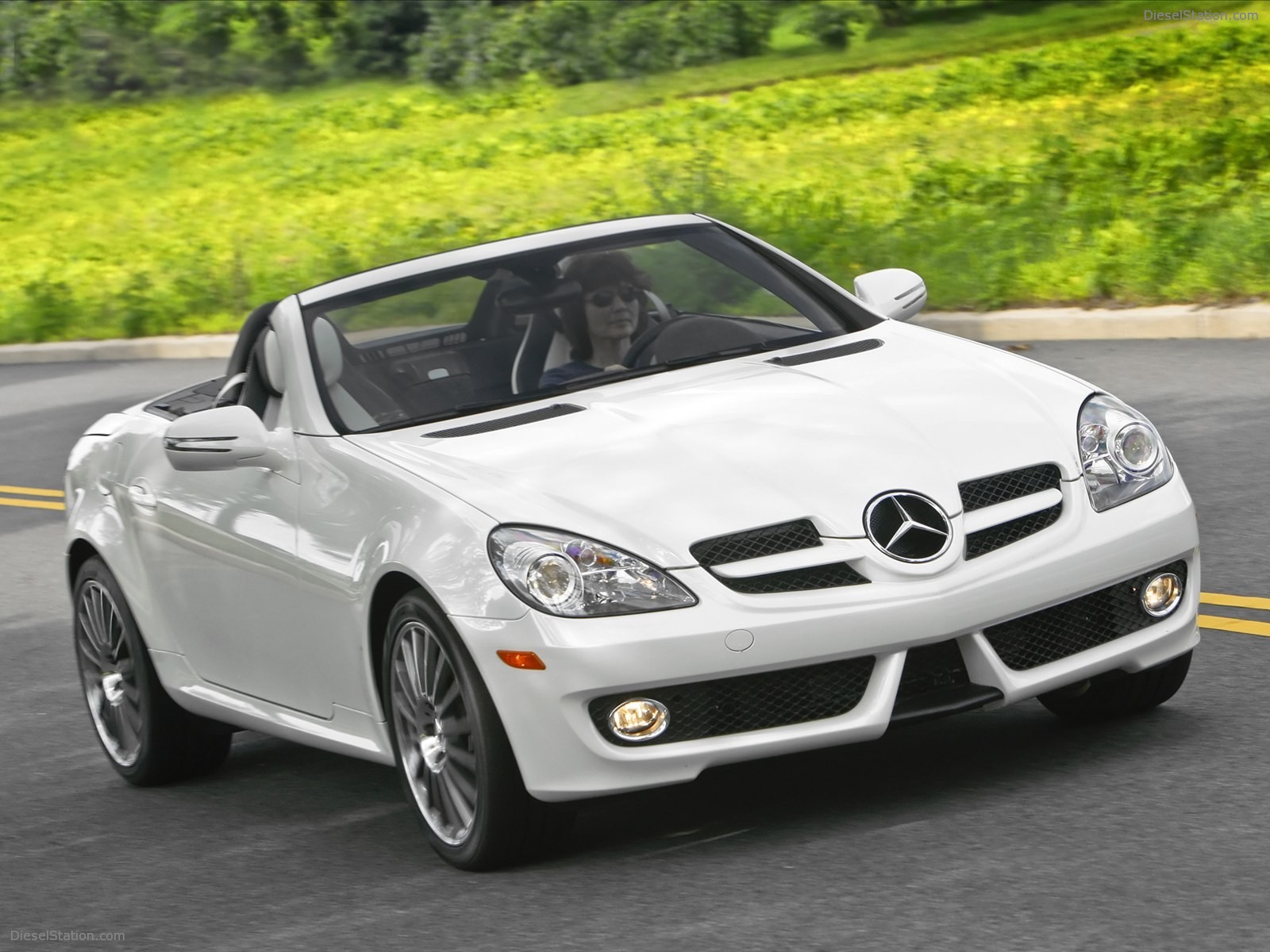 Mercedes Benz SLK300 Diamond White Edition 2010 Mercedes Benz SLK300 Diamond White Edition 2010