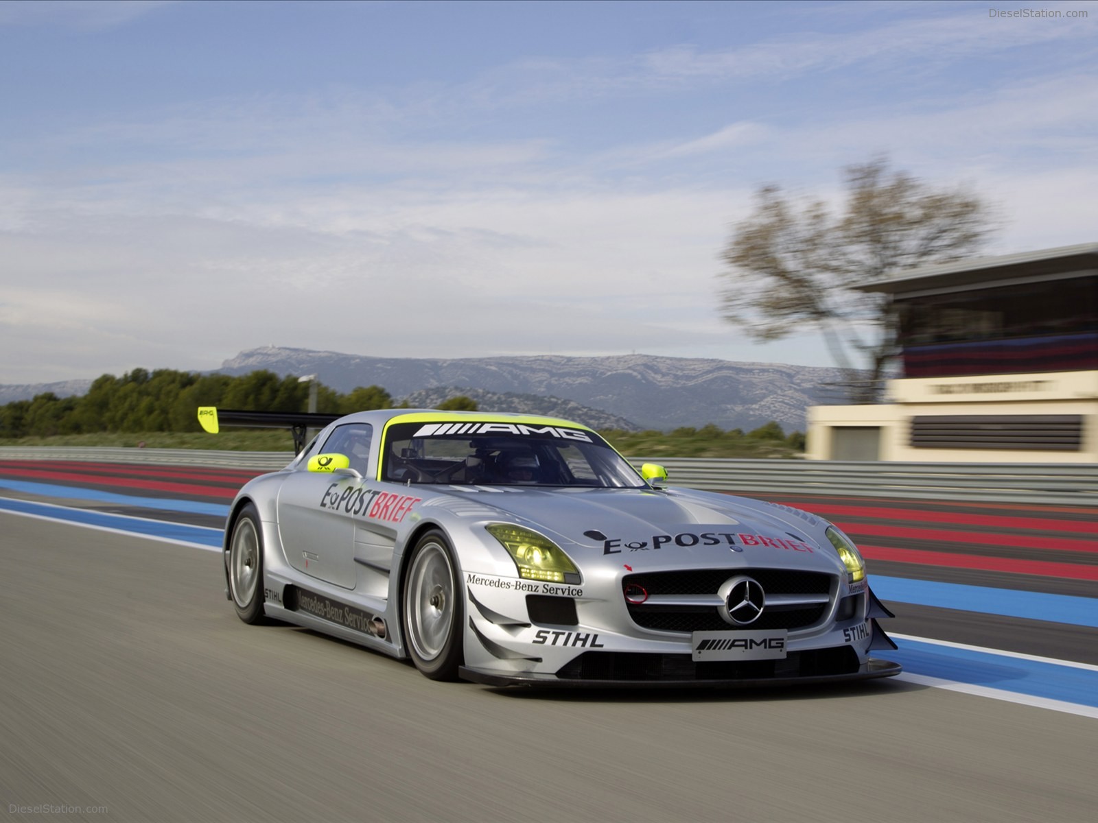 Mercedes Benz SLS AMG GT3 2011 VLN season