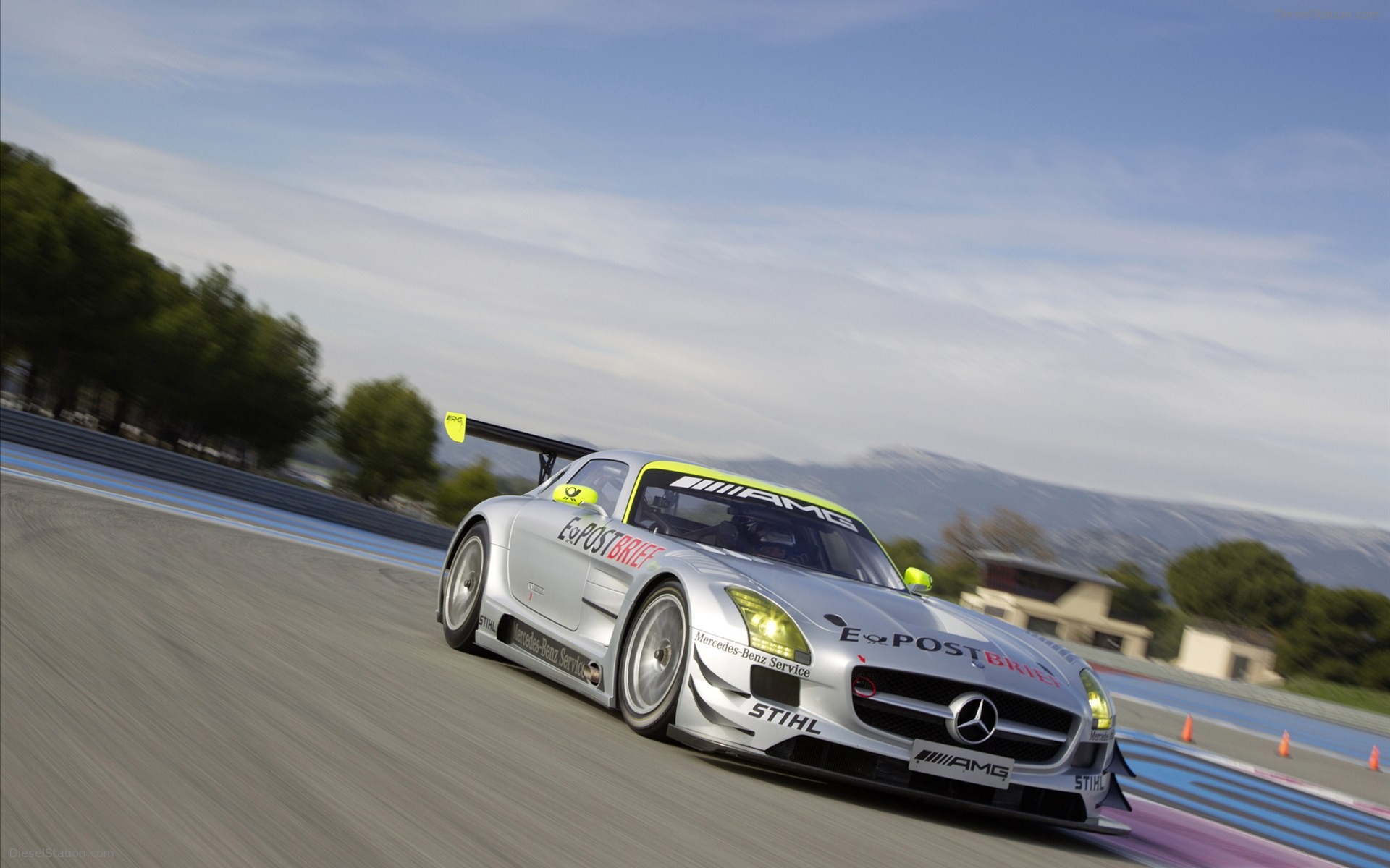 Mercedes Benz SLS AMG GT3 2011 VLN season