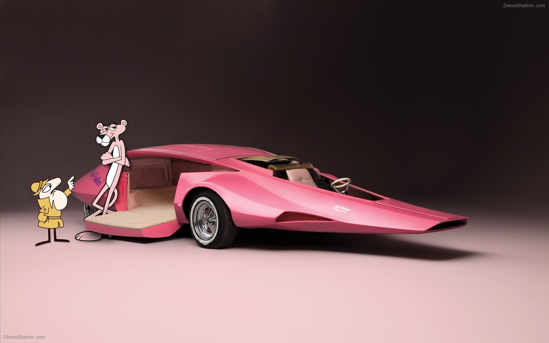 The Original Pink Panther Car