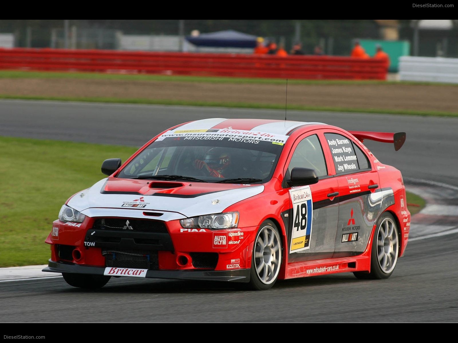 Mitsubishi EVO X Race Car Debut