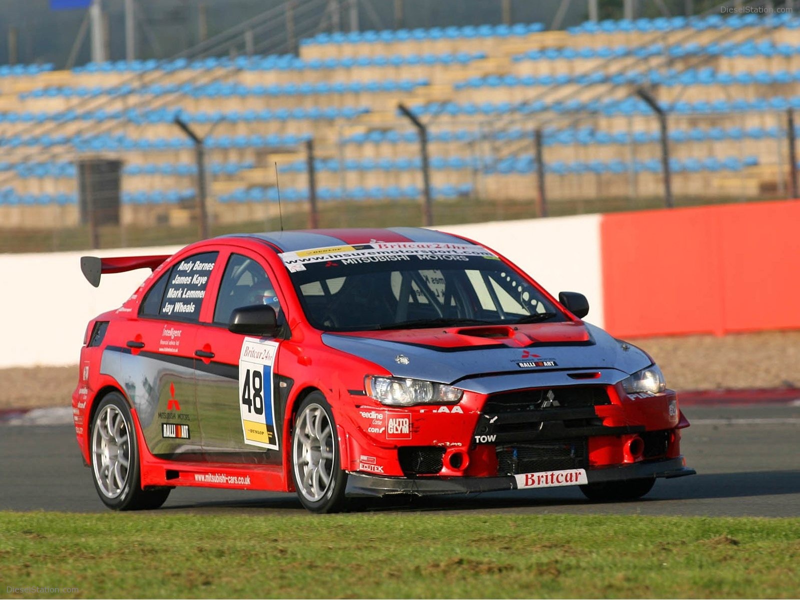 Mitsubishi EVO X Race Car Debut