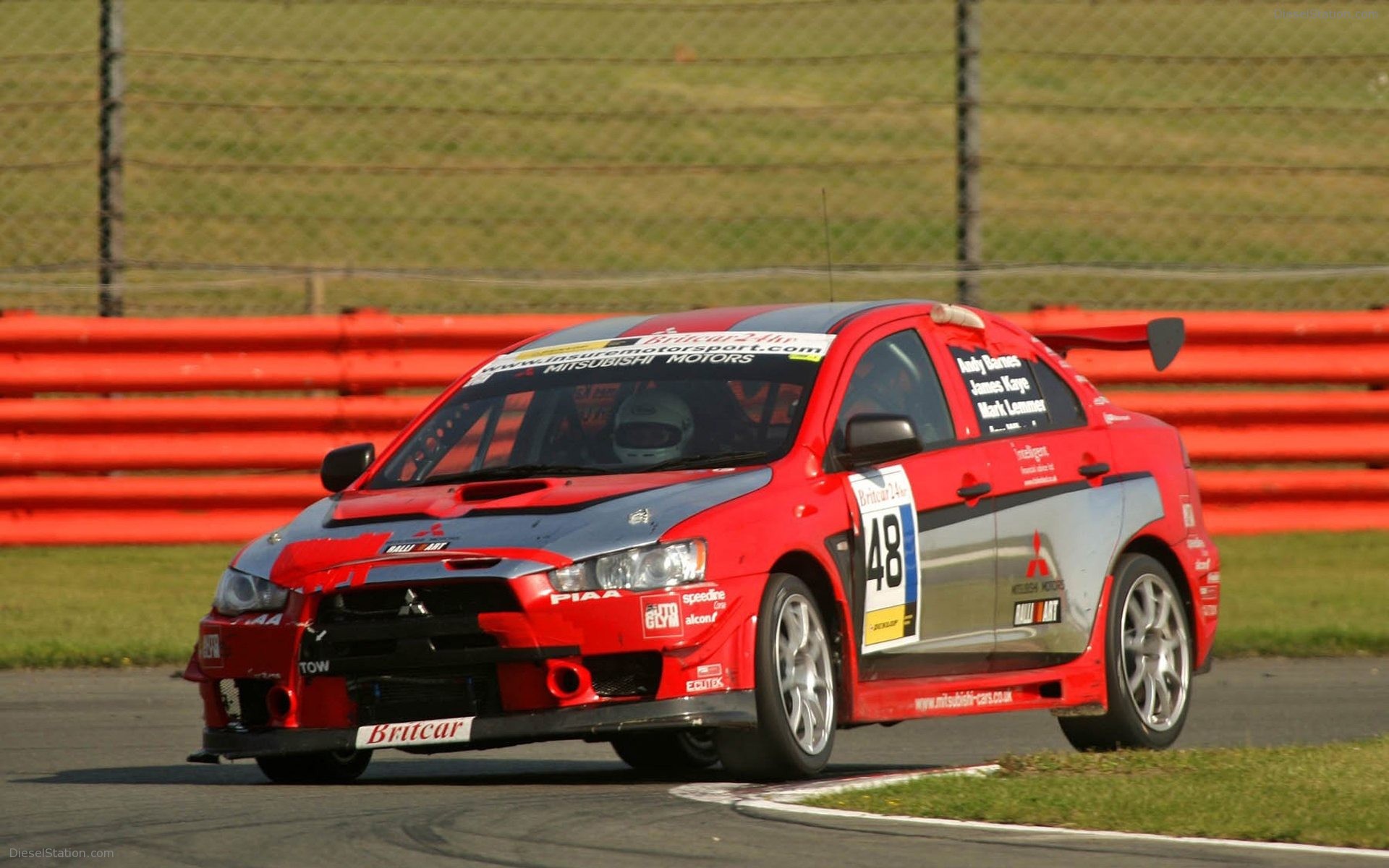 Mitsubishi EVO X Race Car Debut