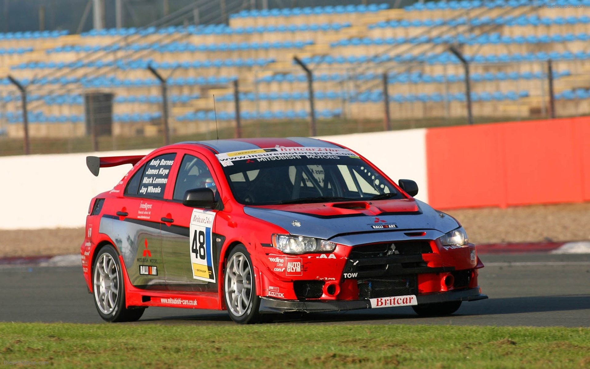 Mitsubishi EVO X Race Car Debut