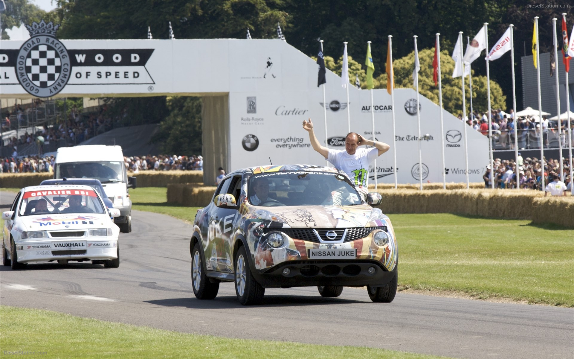 Nissan Juke at the Goodwood Festival of Speed 2011