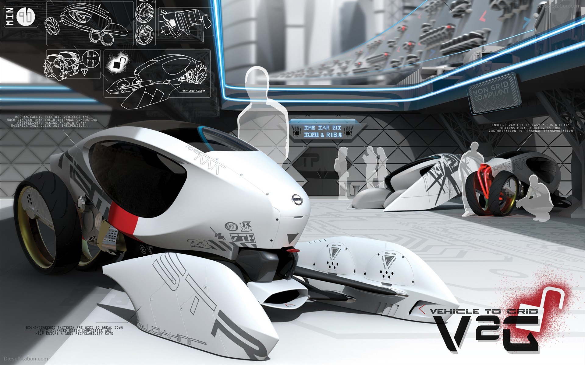 Nissan V2G - Winner of LA Design Challenge 2009 Nissan V2G - Winner of LA Design Challenge 2009