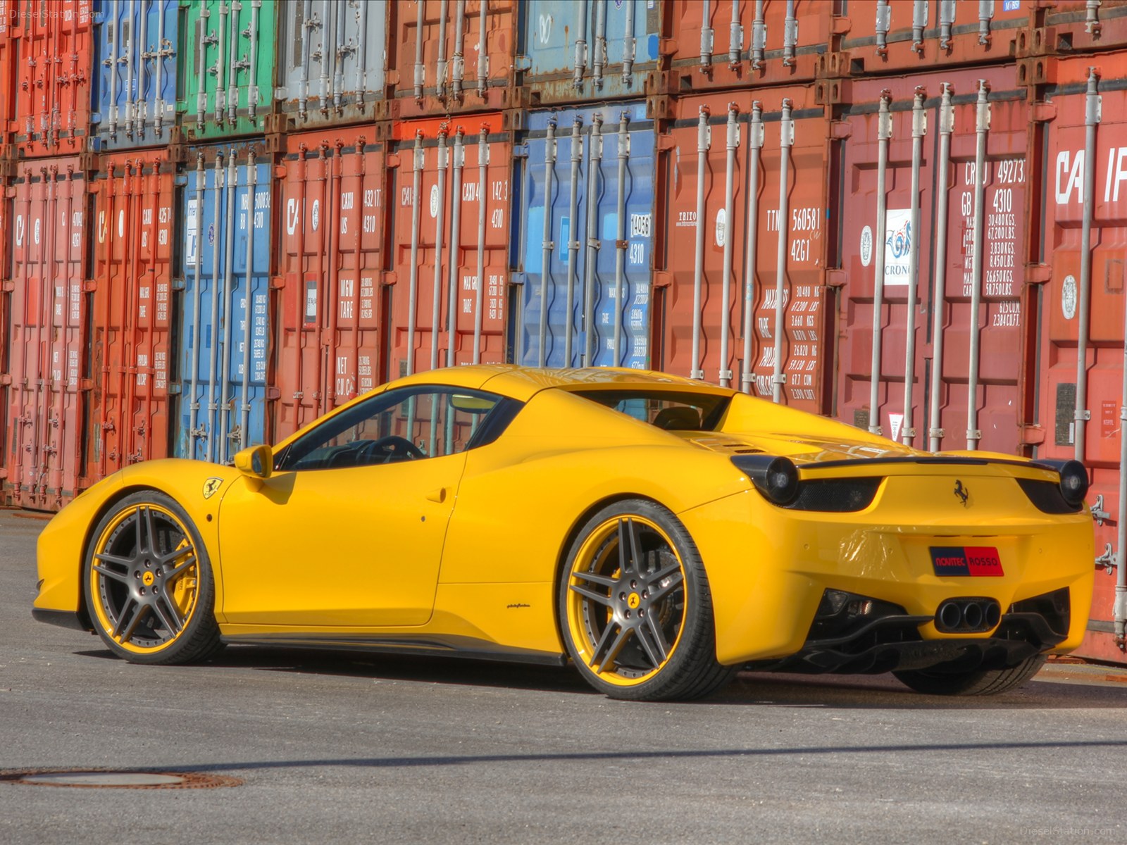 Novitec Rosso Ferrari 458 Spider 2012