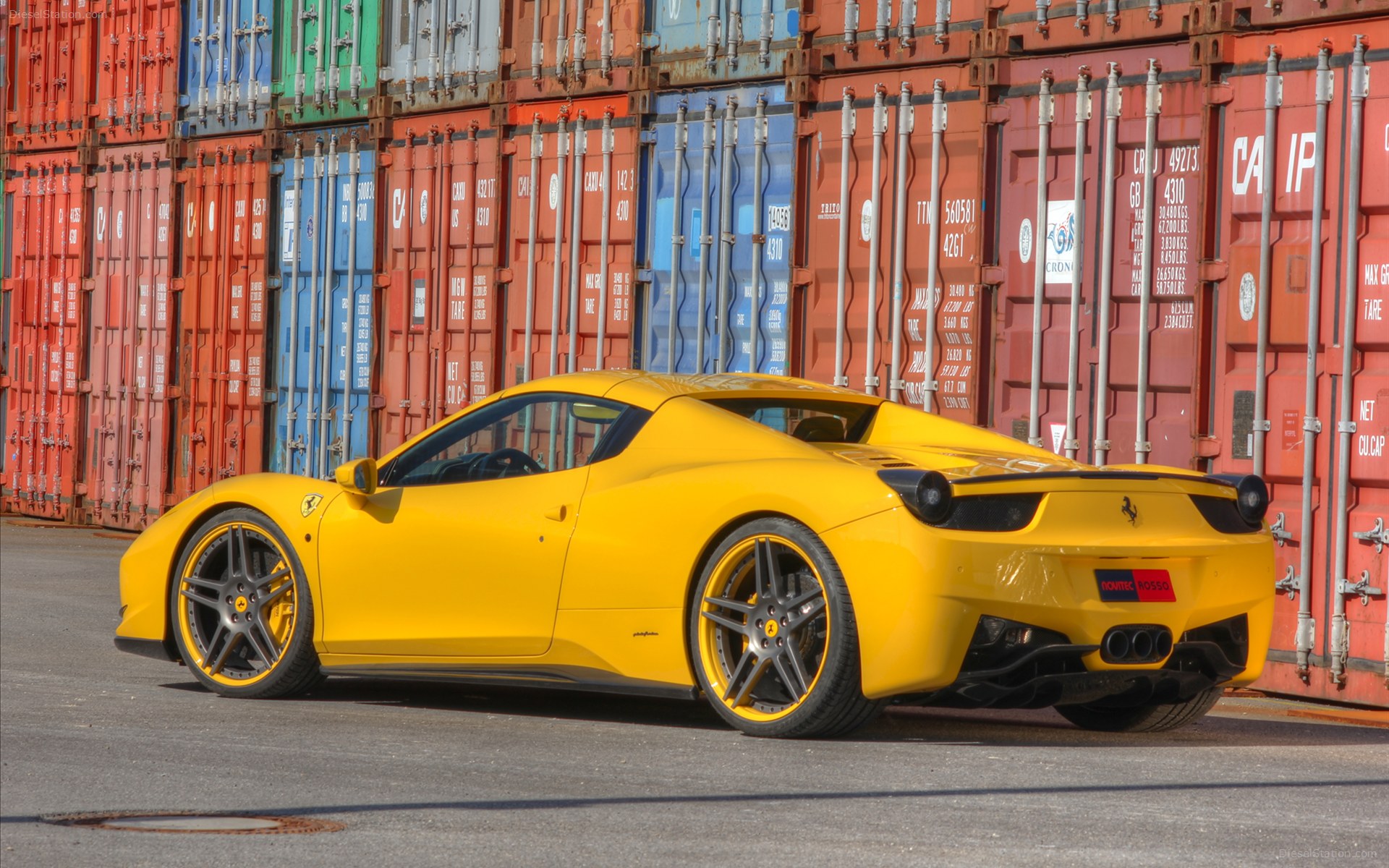 Novitec Rosso Ferrari 458 Spider 2012