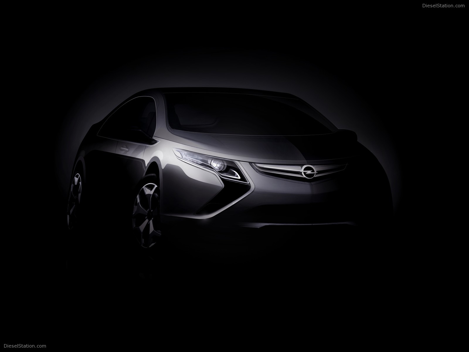 2010 Opel Ampera Electric Car