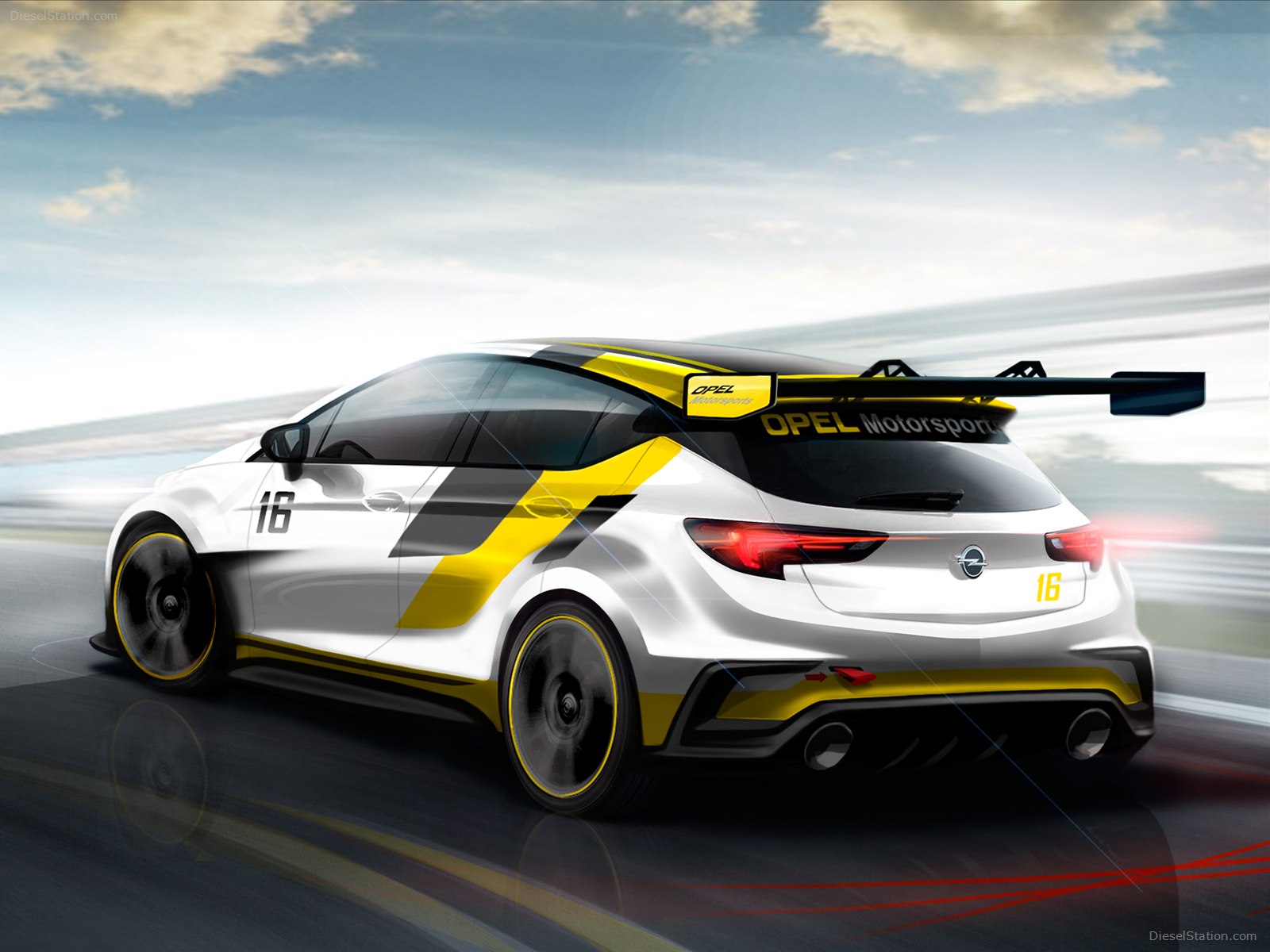 Opel Astra TCR 2016