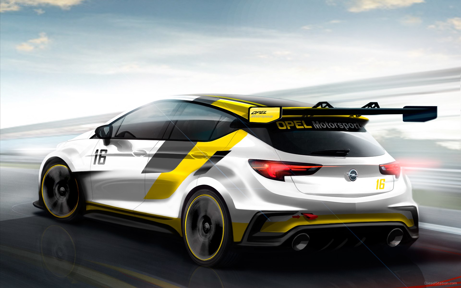 Opel Astra TCR 2016