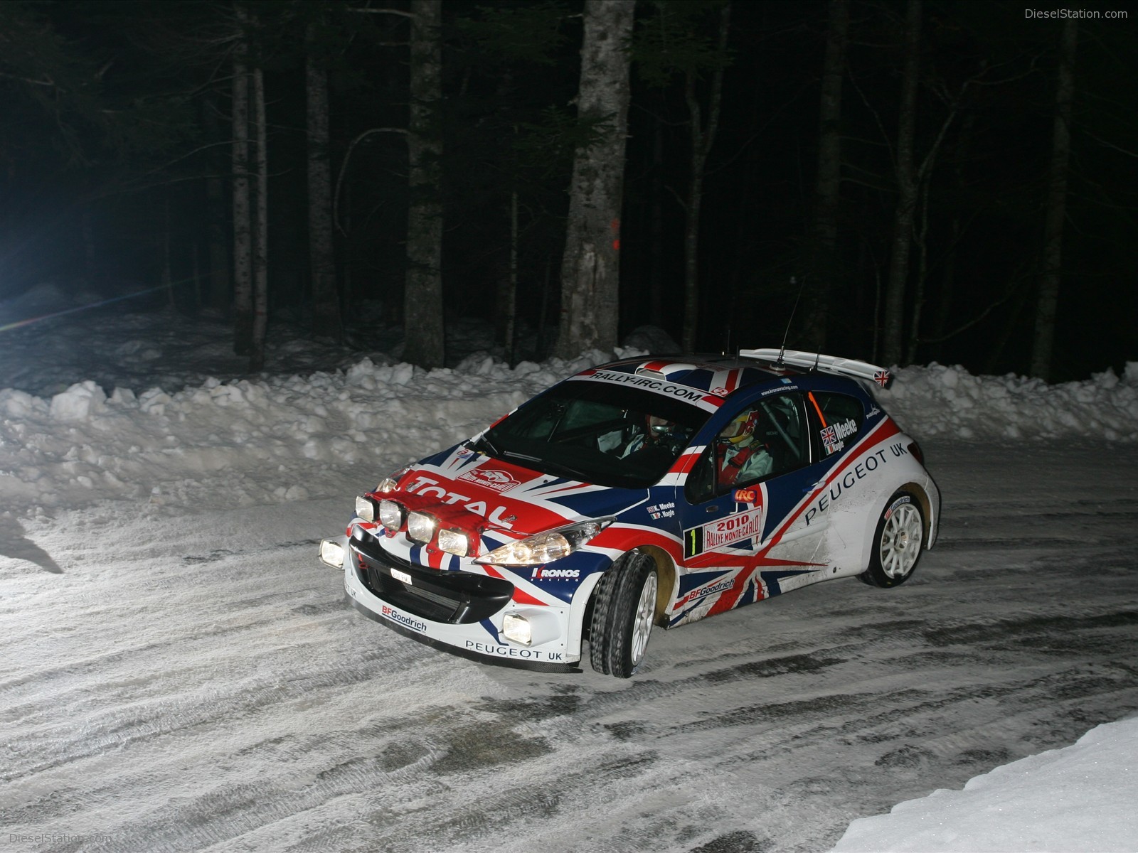 Peugeot 207 S2000 at 2010 Monte Carlo Rally