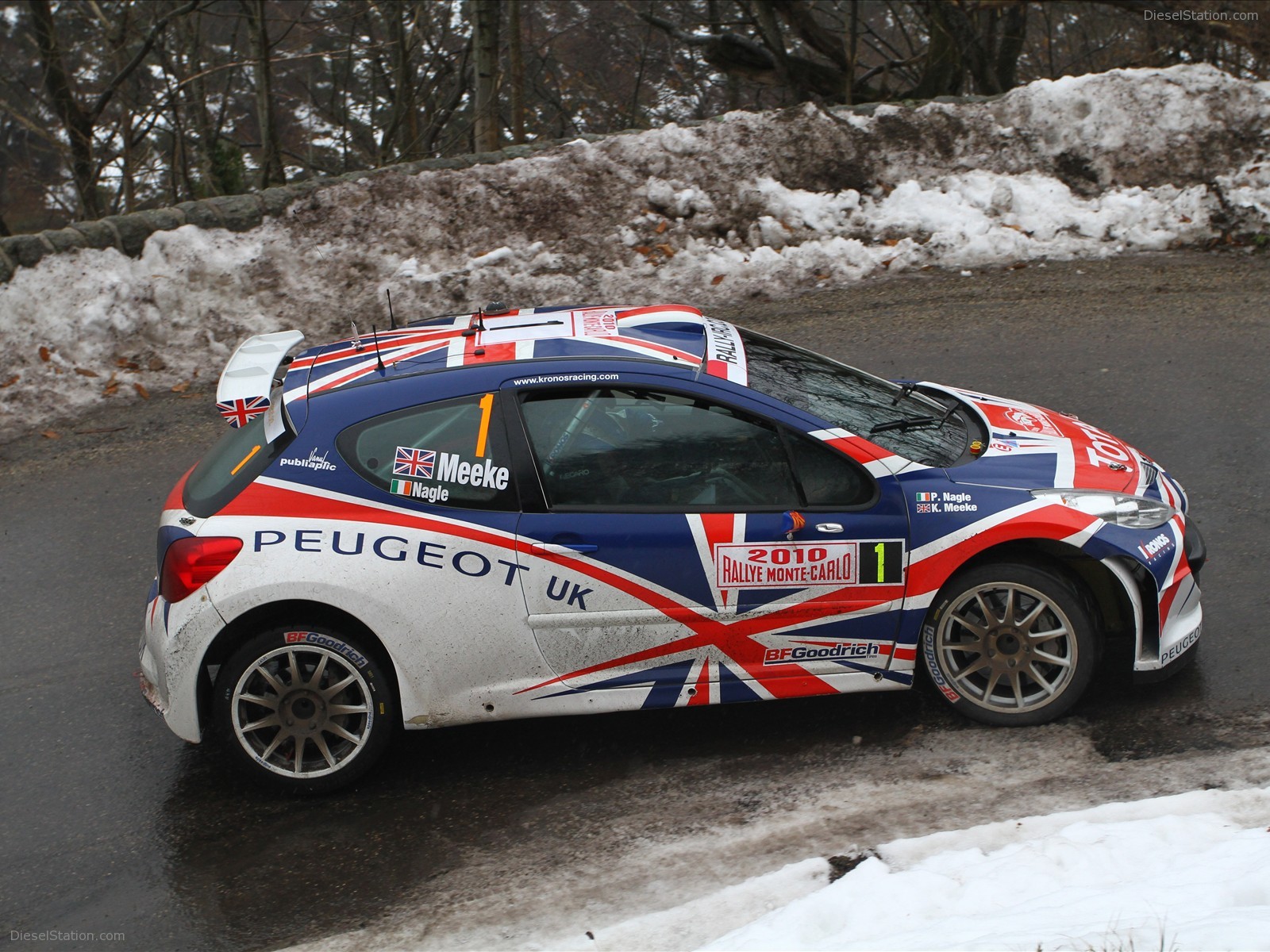 Peugeot 207 S2000 at 2010 Monte Carlo Rally Peugeot 207 S2000 at 2010 Monte Carlo Rally