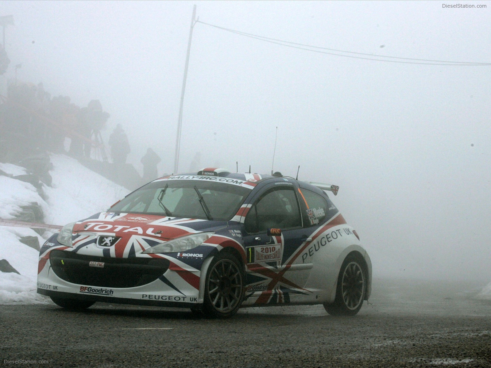 Peugeot 207 S2000 at 2010 Monte Carlo Rally