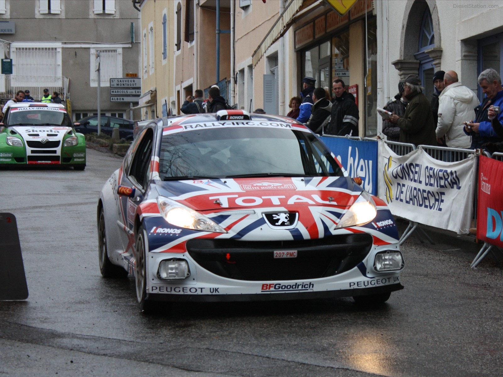 Peugeot 207 S2000 at 2010 Monte Carlo Rally