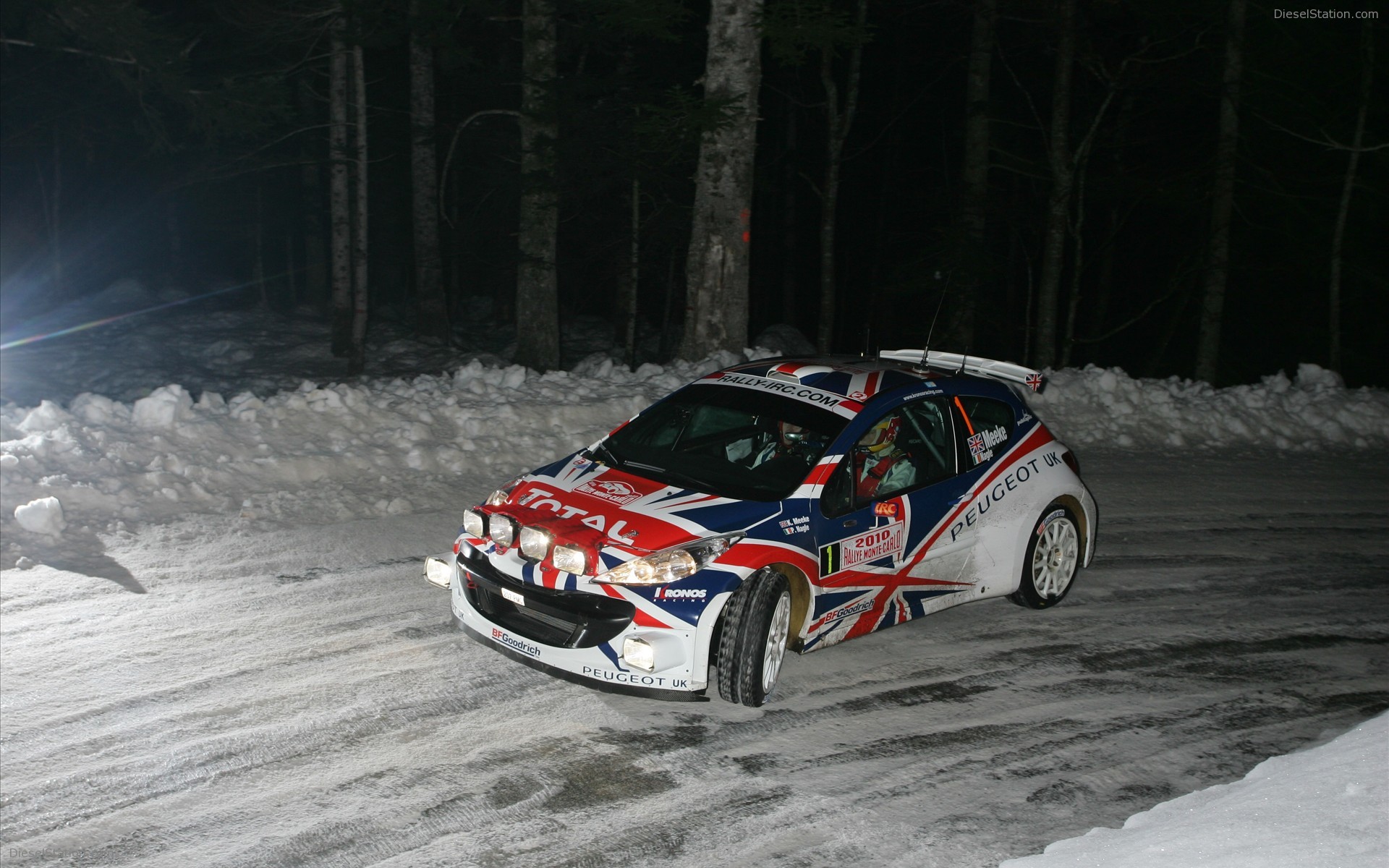 Peugeot 207 S2000 at 2010 Monte Carlo Rally Peugeot 207 S2000 at 2010 Monte Carlo Rally