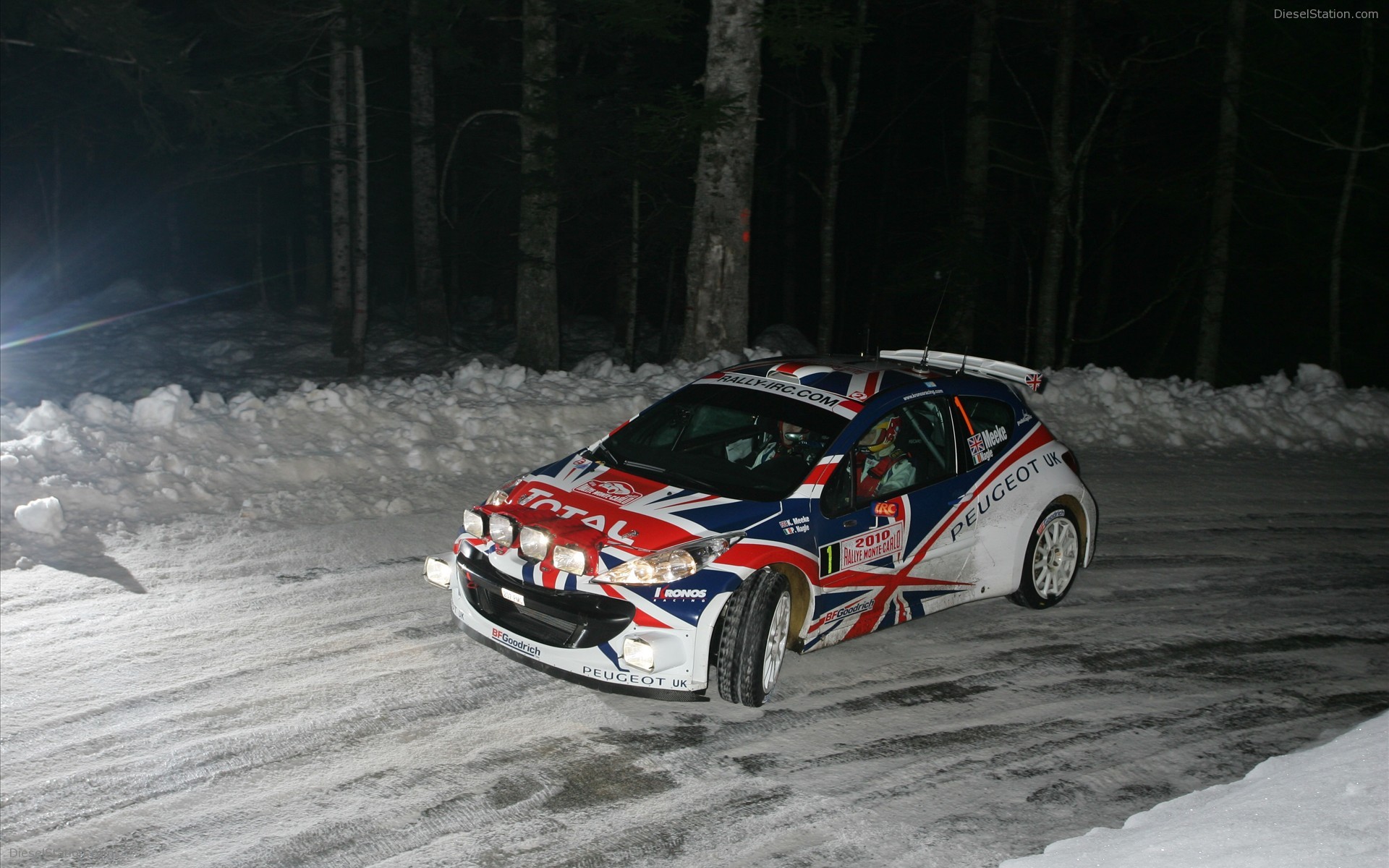 Peugeot 207 S2000 at 2010 Monte Carlo Rally