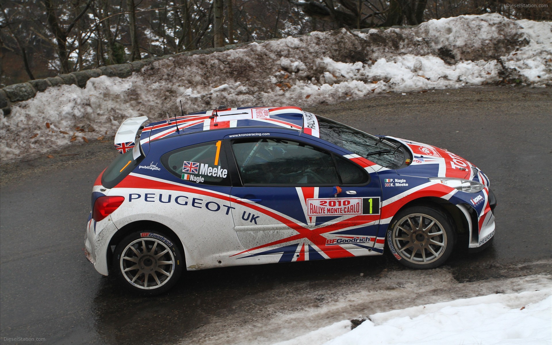 Peugeot 207 S2000 at 2010 Monte Carlo Rally Peugeot 207 S2000 at 2010 Monte Carlo Rally