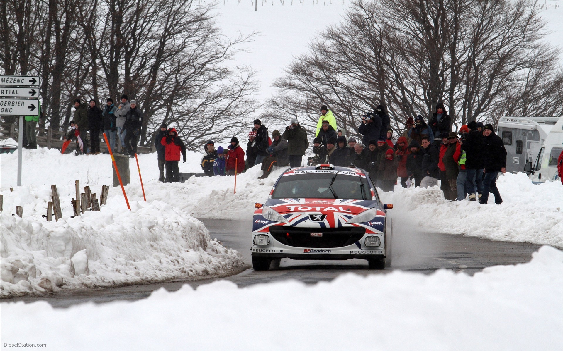 Peugeot 207 S2000 at 2010 Monte Carlo Rally