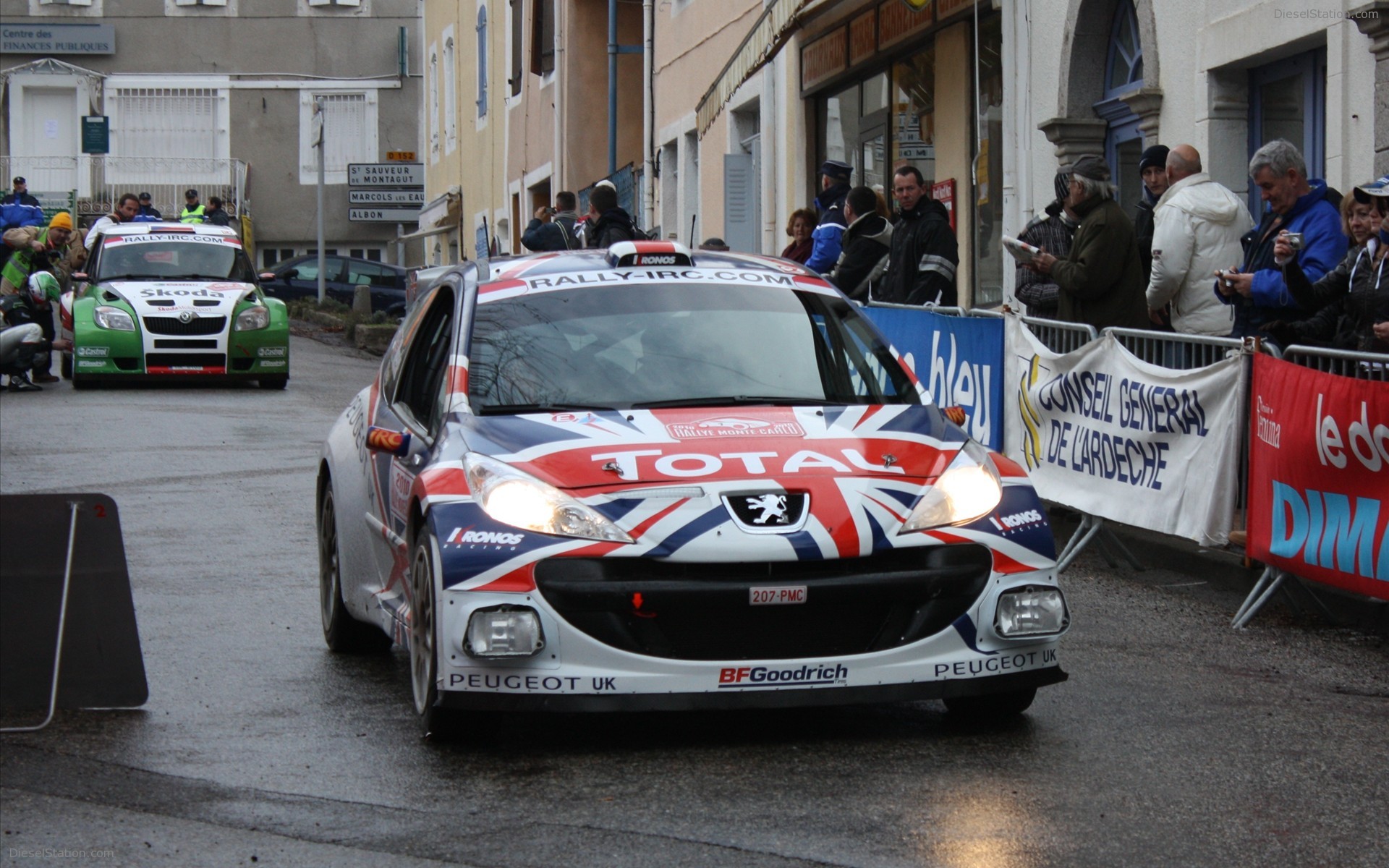 Peugeot 207 S2000 at 2010 Monte Carlo Rally Peugeot 207 S2000 at 2010 Monte Carlo Rally