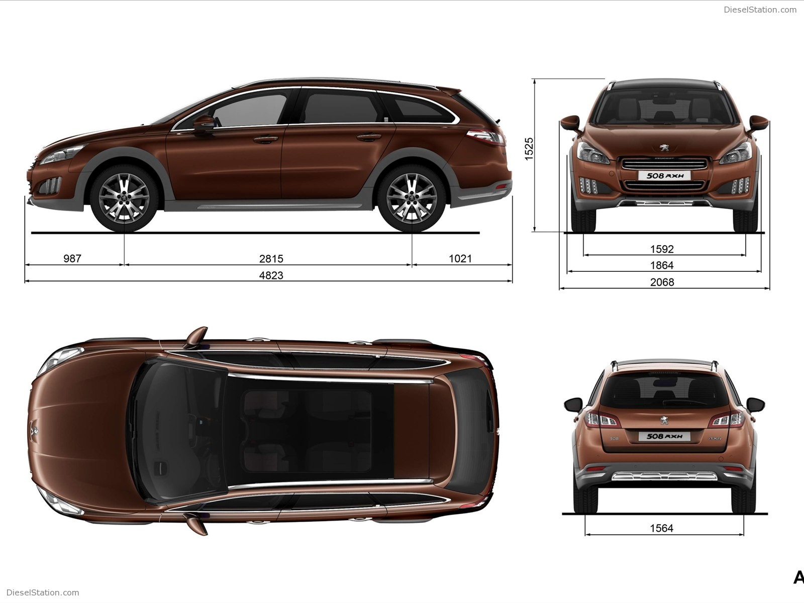 Peugeot 508 RXH 2012