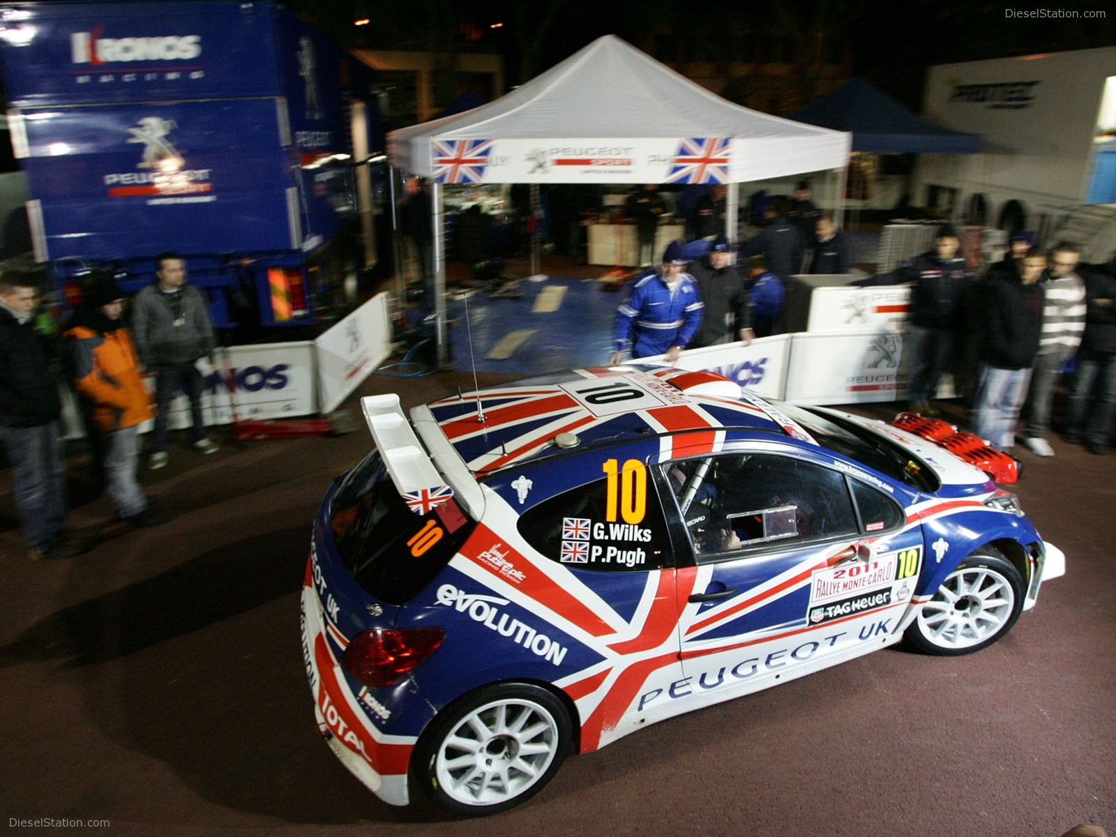 Peugeot Monte Carlo Rally 2011