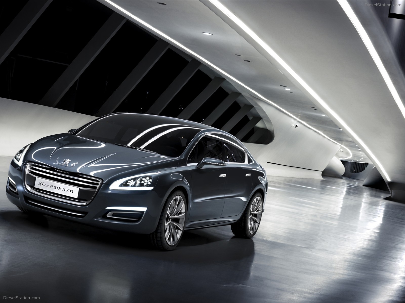 The 5 Peugeot Concept car 2010