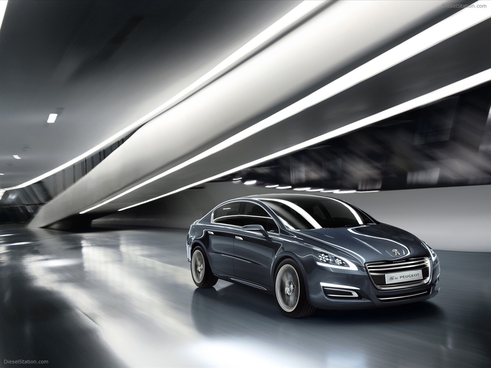 The 5 Peugeot Concept car 2010