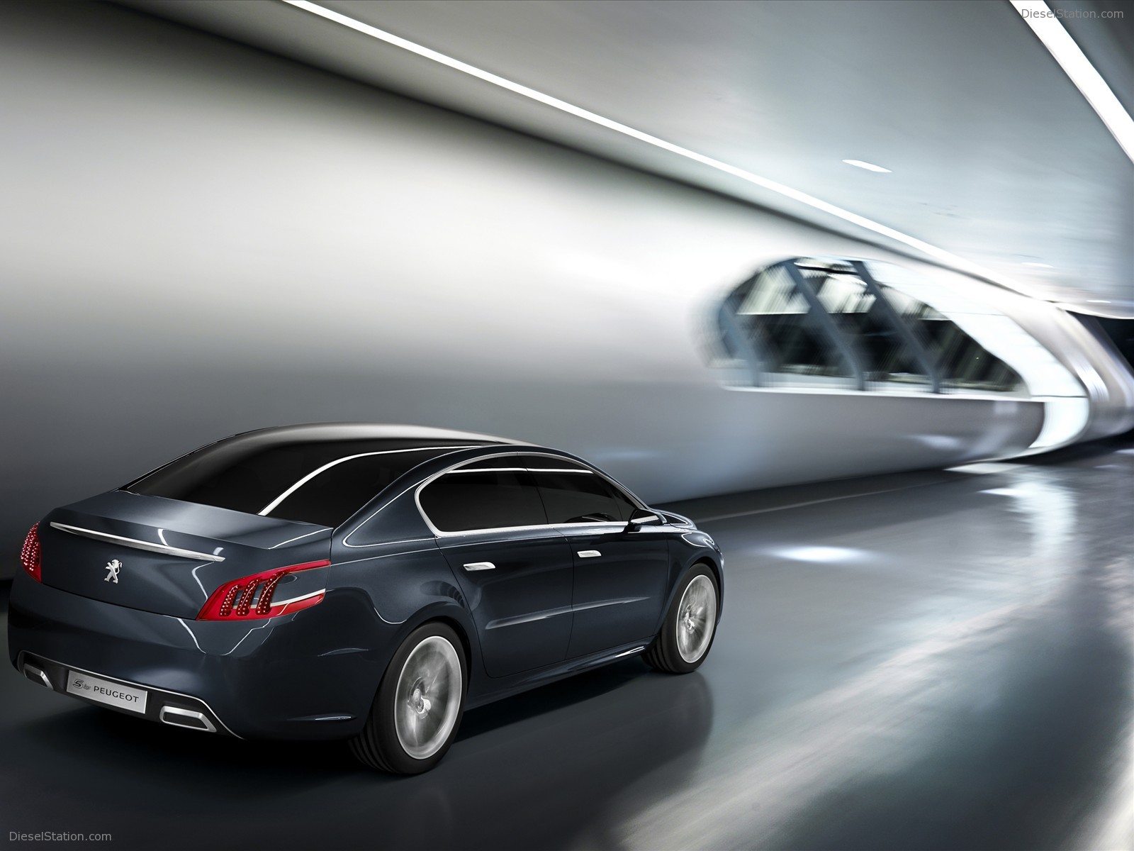 The 5 Peugeot Concept car 2010