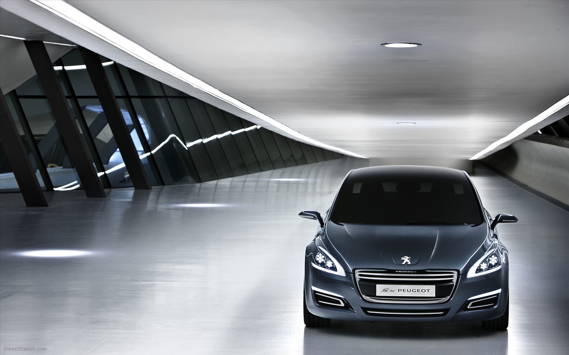 The 5 Peugeot Concept car 2010